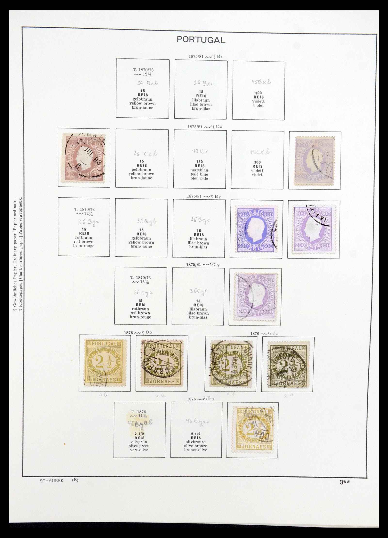35983 006 - Postzegelverzameling 35983 Portugal 1853-1979.