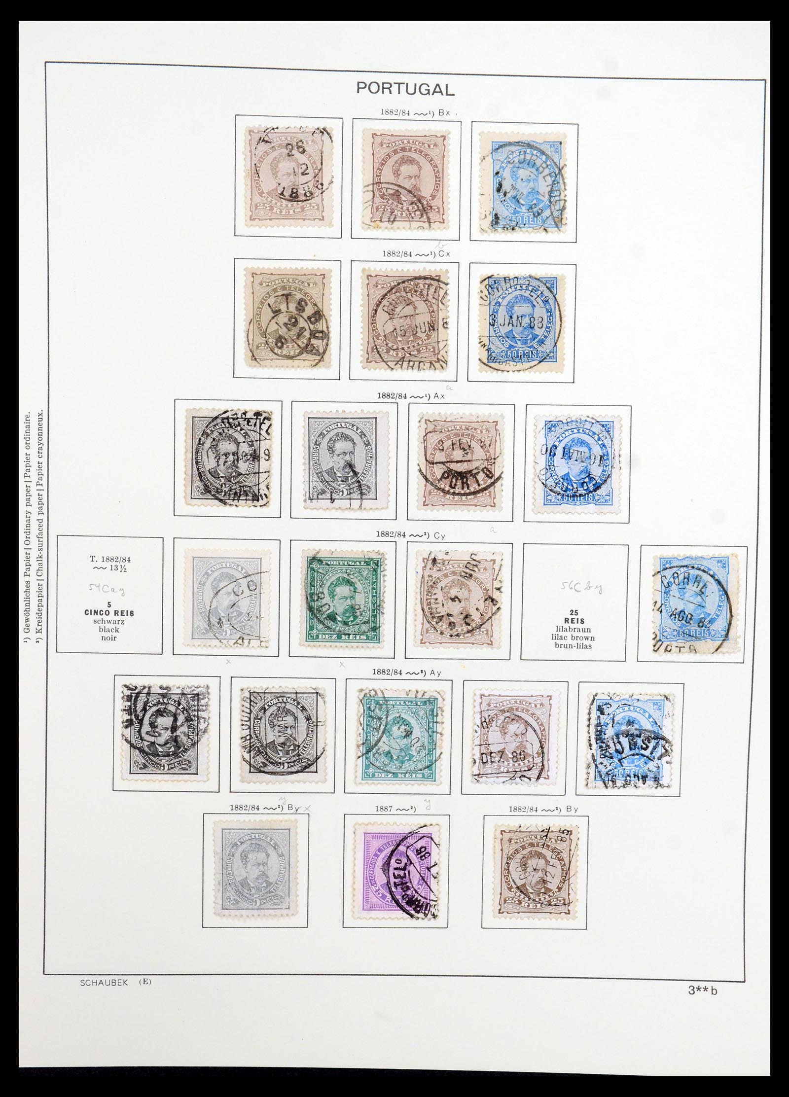 35983 008 - Postzegelverzameling 35983 Portugal 1853-1979.