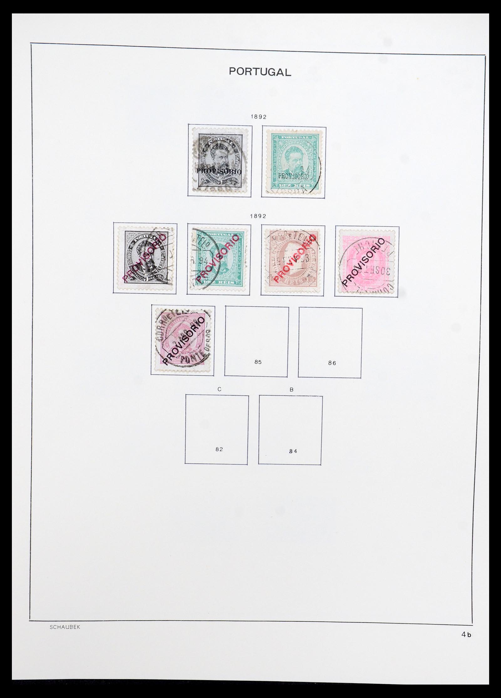 35983 011 - Postzegelverzameling 35983 Portugal 1853-1979.