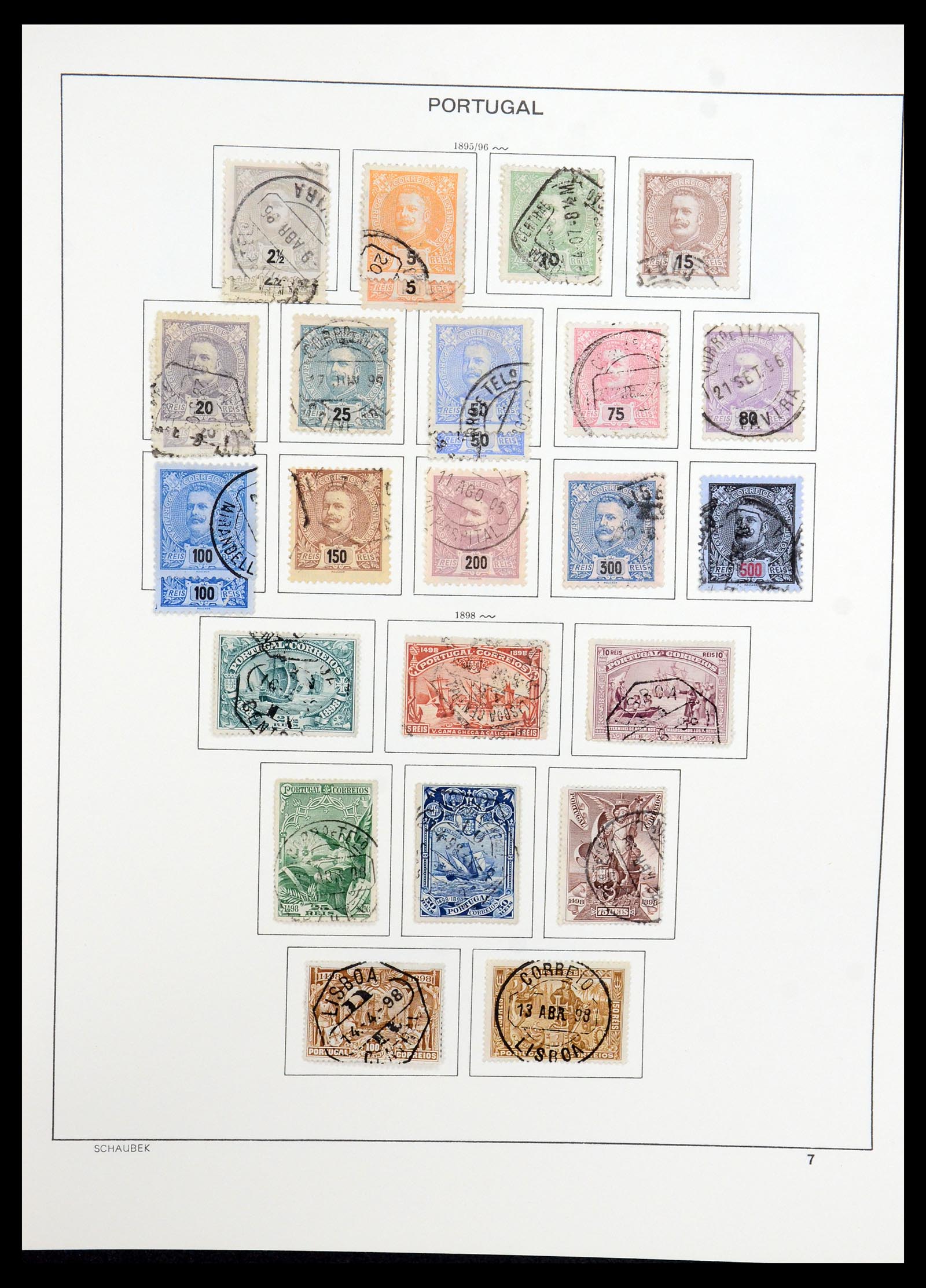 35983 014 - Postzegelverzameling 35983 Portugal 1853-1979.