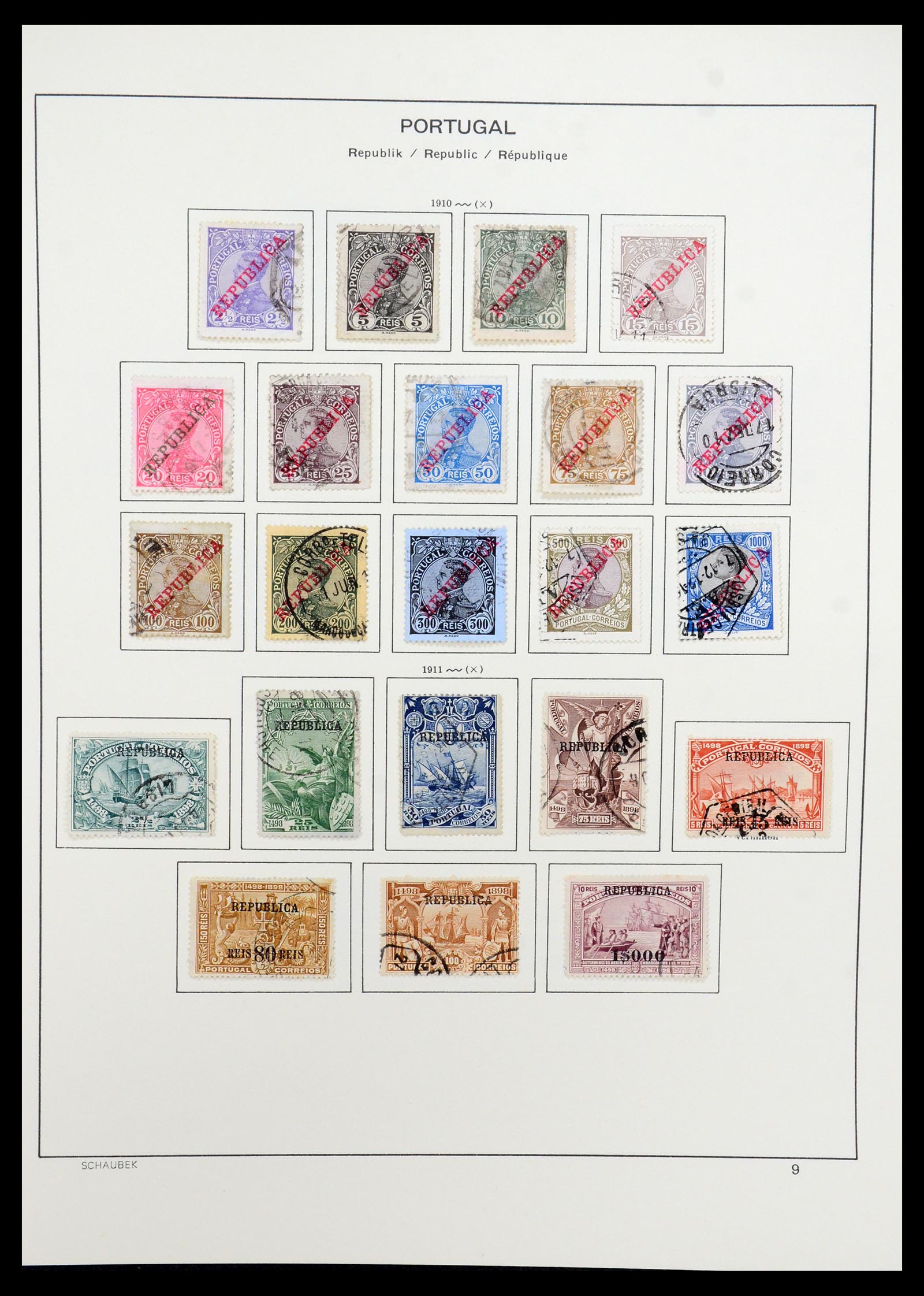 35983 016 - Postzegelverzameling 35983 Portugal 1853-1979.