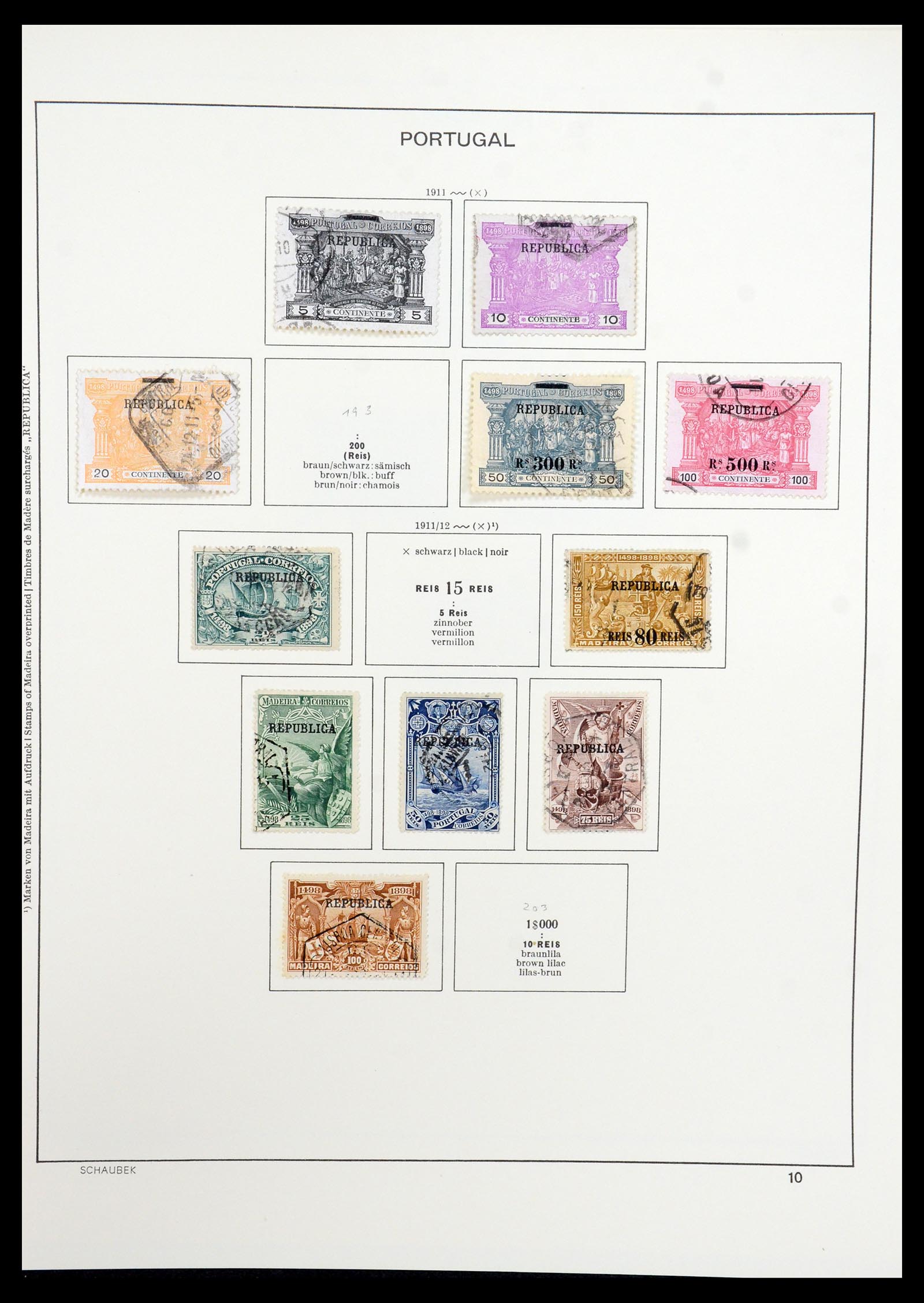 35983 017 - Postzegelverzameling 35983 Portugal 1853-1979.