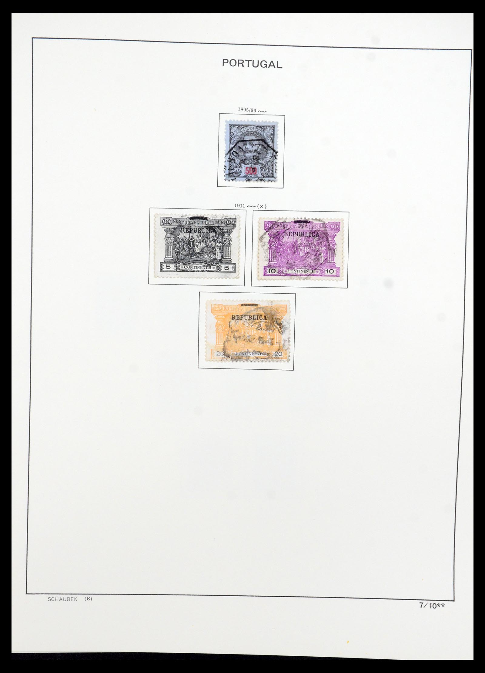 35983 018 - Postzegelverzameling 35983 Portugal 1853-1979.