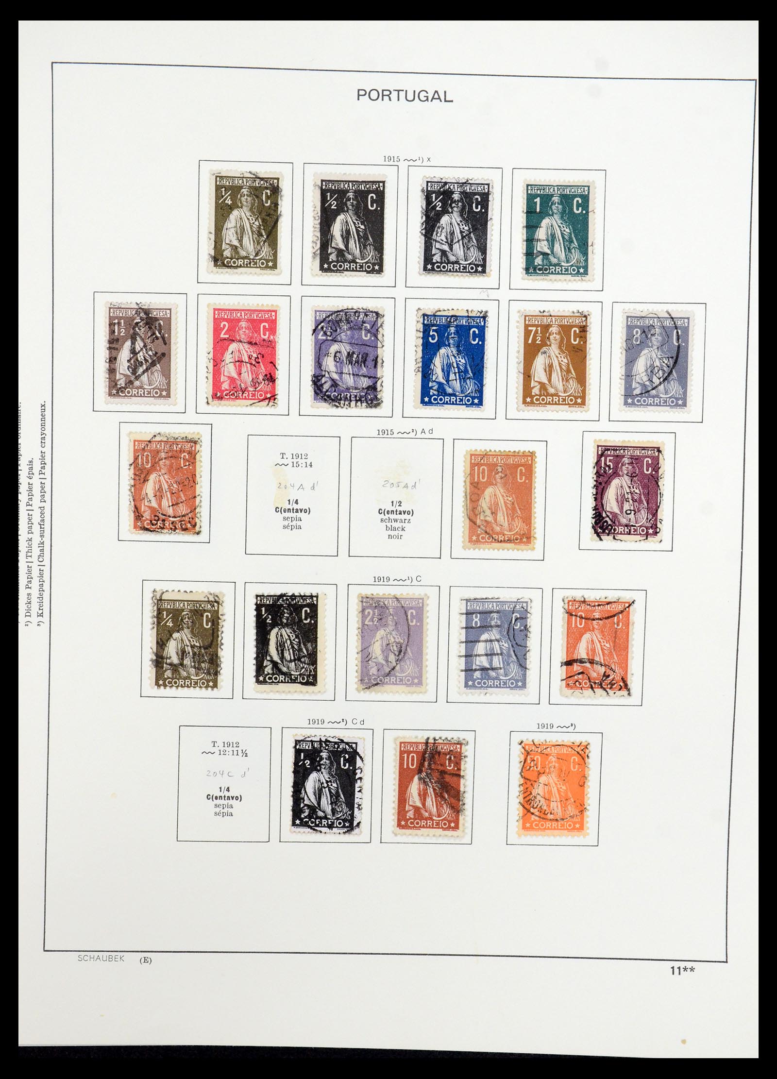 35983 020 - Postzegelverzameling 35983 Portugal 1853-1979.