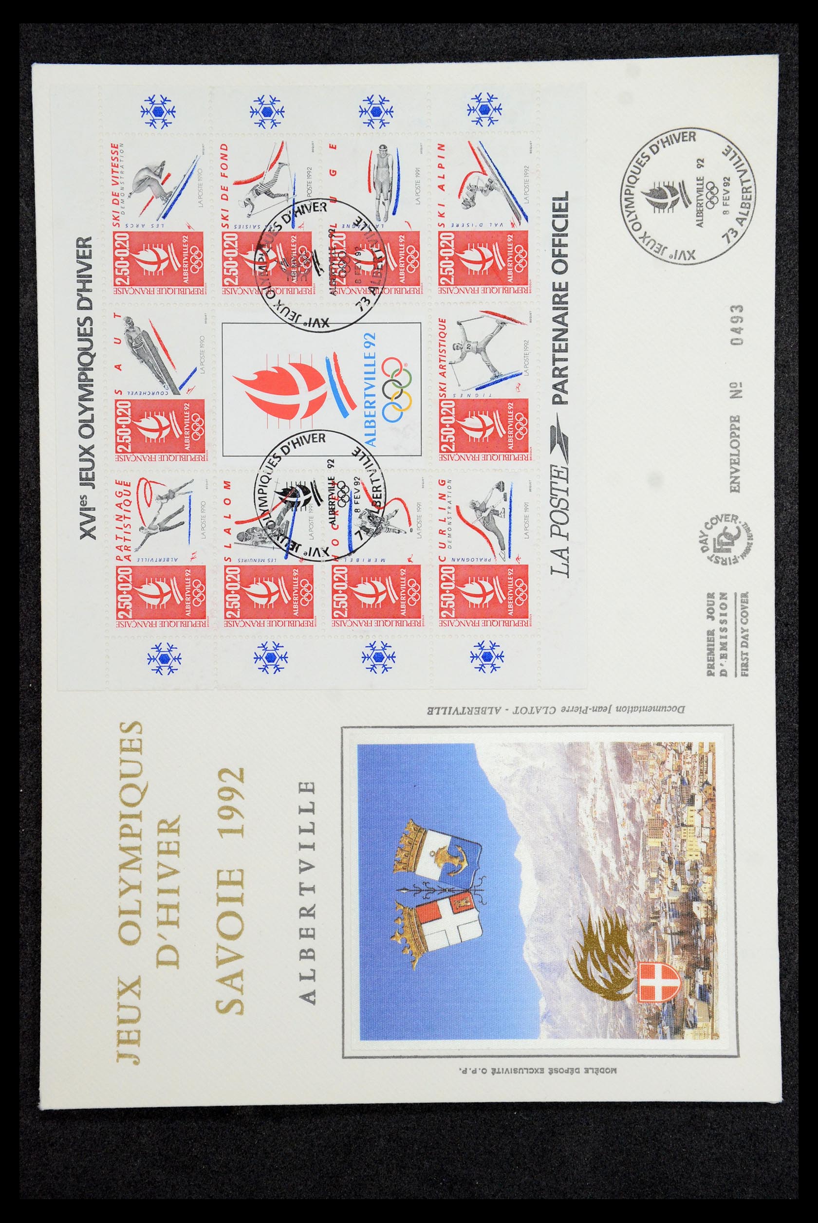 35984 035 - Stamp collection 35984 France postal stationeries and FDC's 1893-2002.