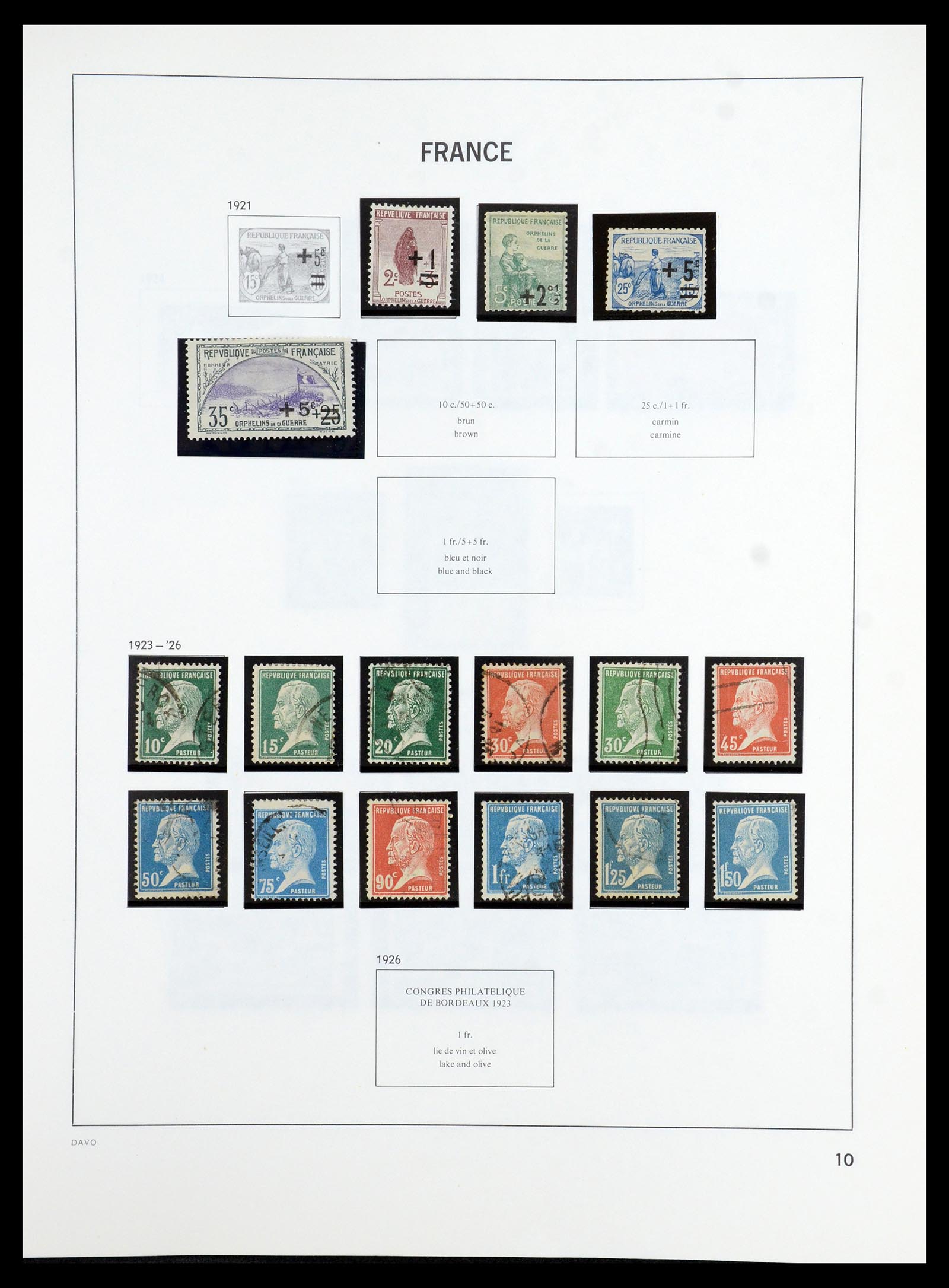 35986 010 - Postzegelverzameling 35986 Frankrijk 1849-1992.
