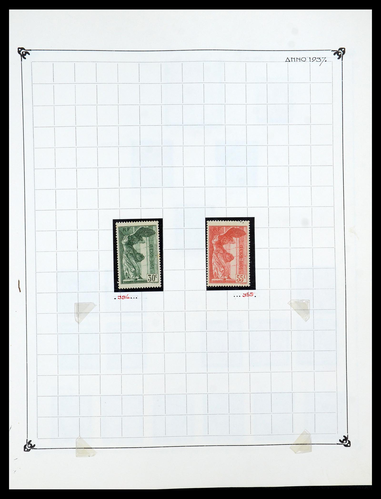 35987 029 - Postzegelverzameling 35987 Frankrijk 1849-1958.