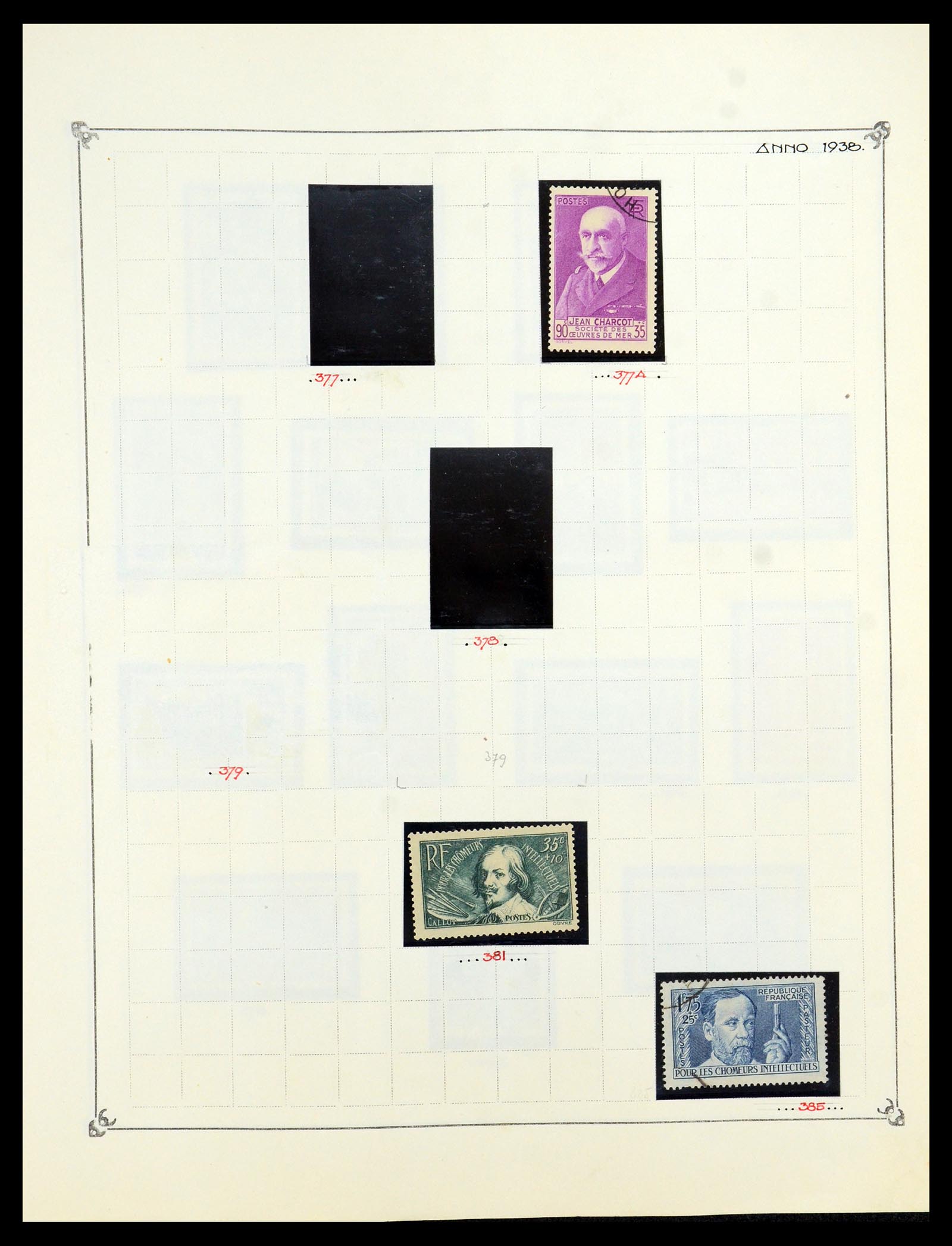 35987 031 - Postzegelverzameling 35987 Frankrijk 1849-1958.