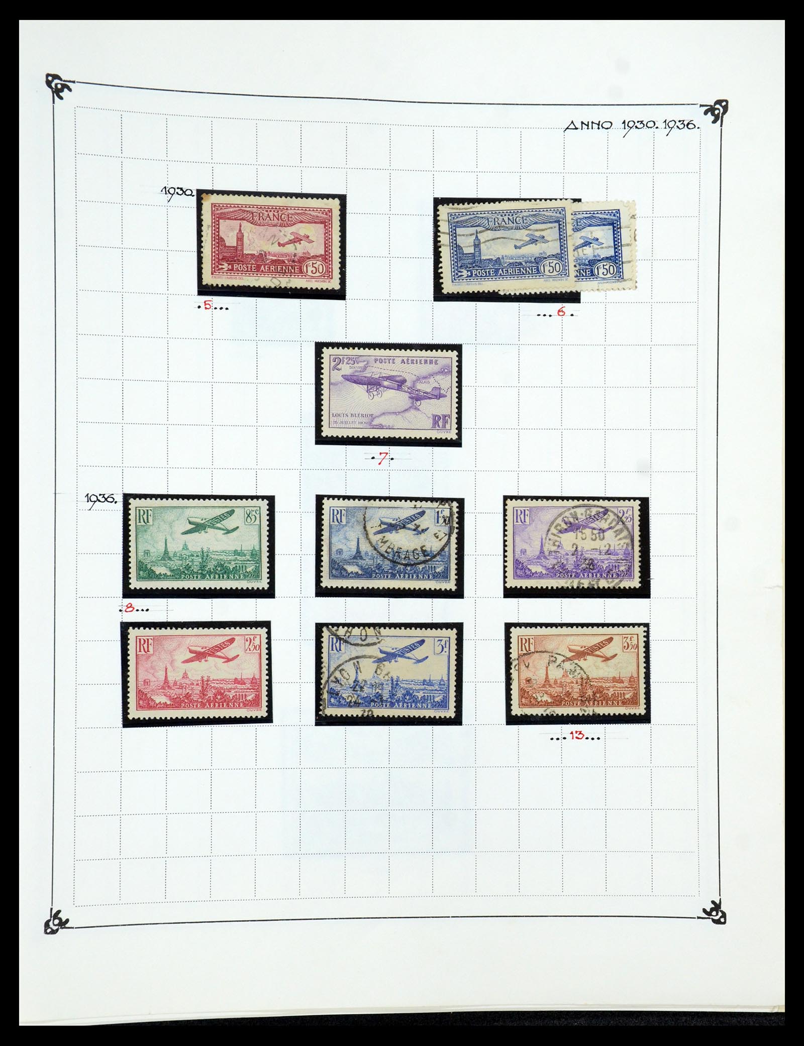 35987 101 - Postzegelverzameling 35987 Frankrijk 1849-1958.