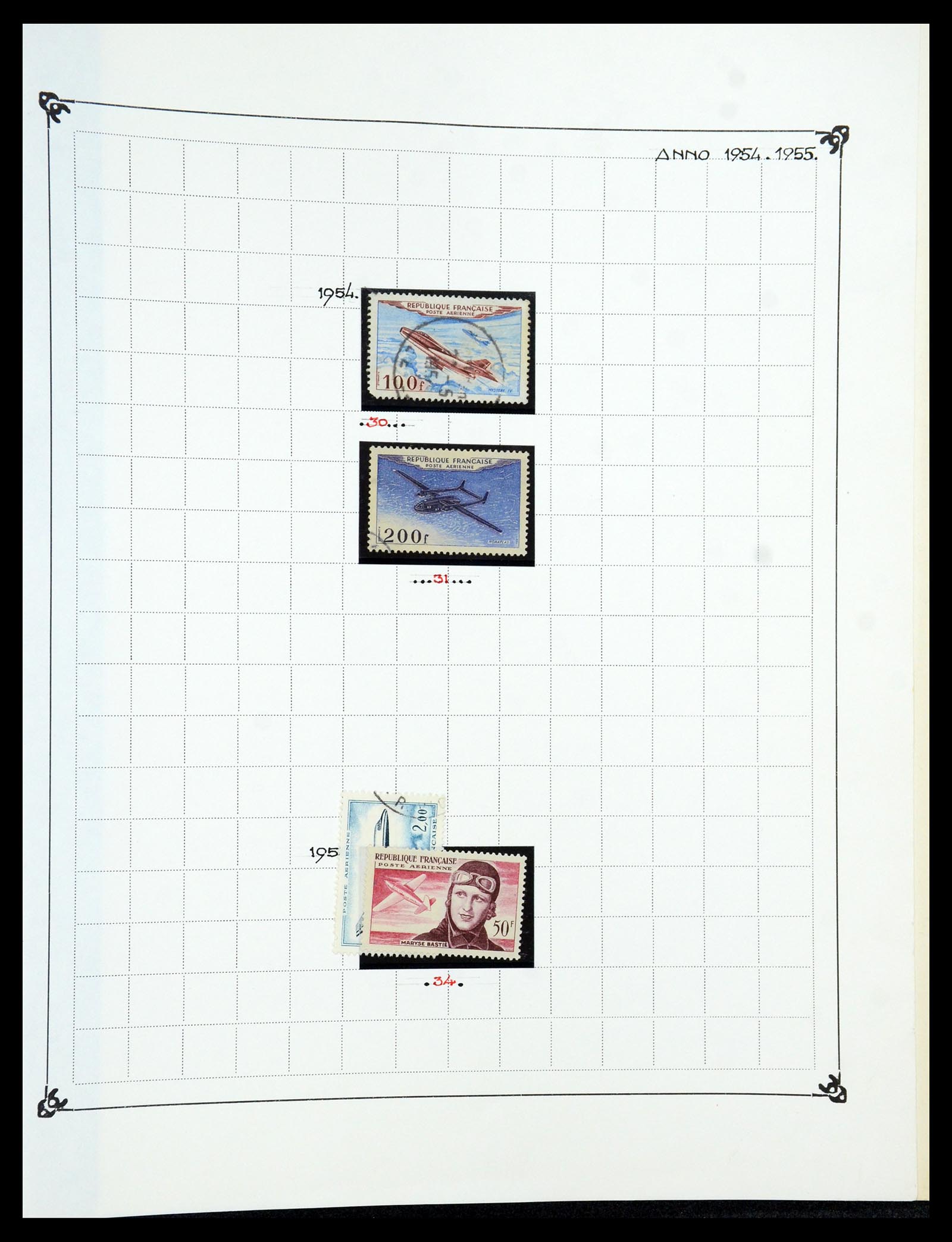35987 103 - Postzegelverzameling 35987 Frankrijk 1849-1958.