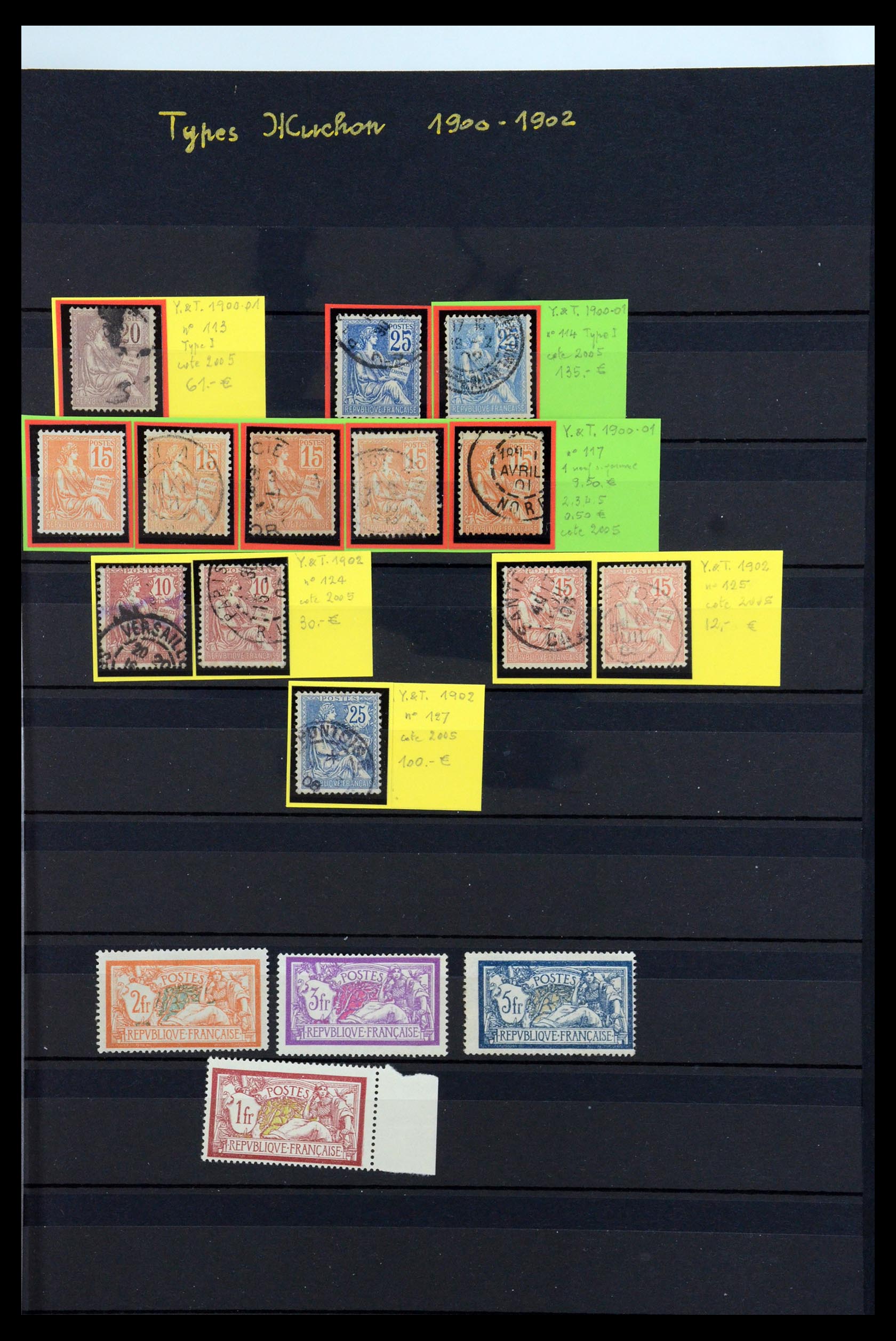 35988 004 - Postzegelverzameling 35988 Frankrijk 1853-1959.