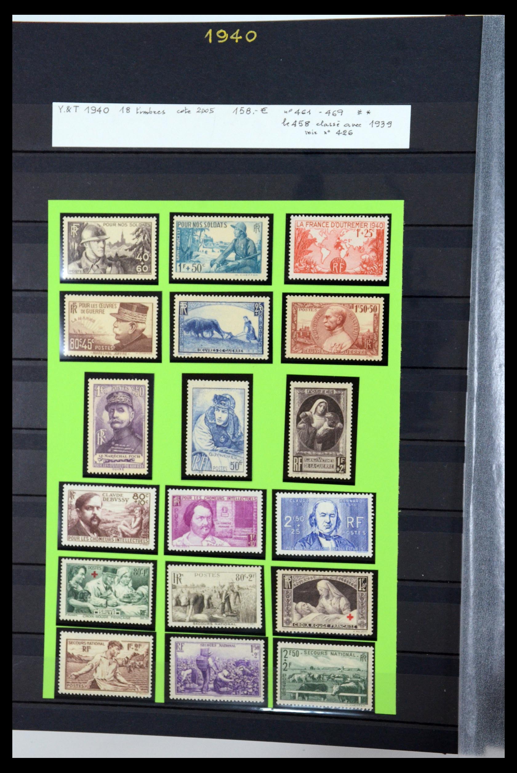35988 021 - Postzegelverzameling 35988 Frankrijk 1853-1959.