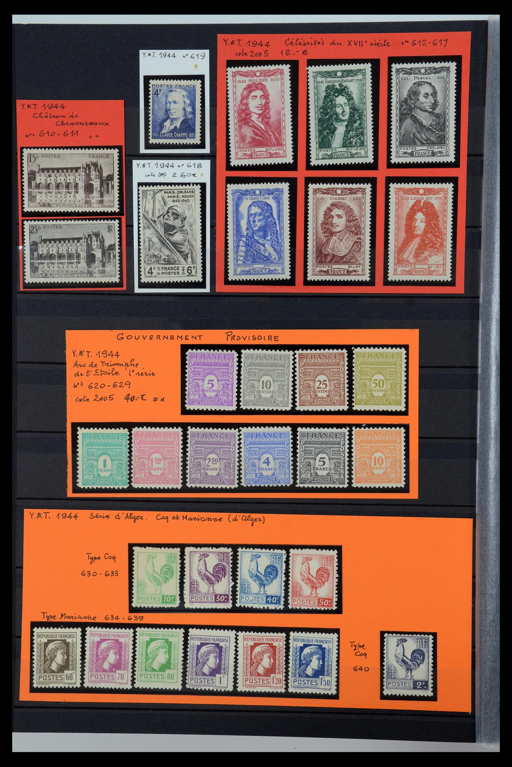 35988 030 - Postzegelverzameling 35988 Frankrijk 1853-1959.