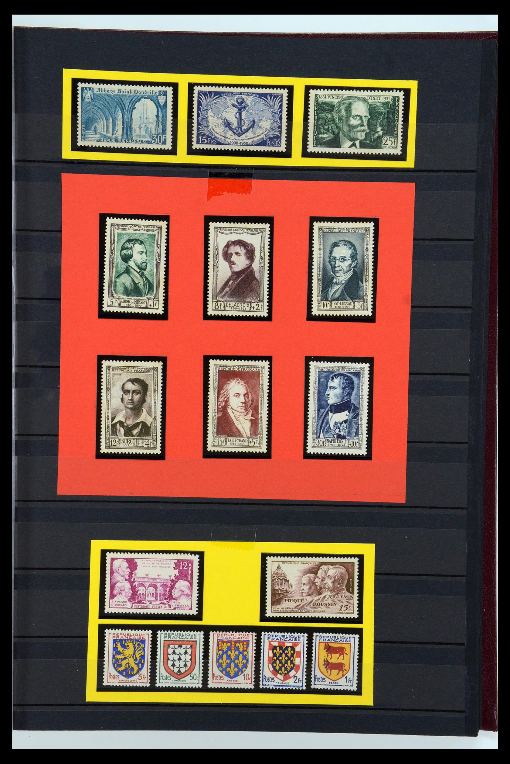 35988 042 - Postzegelverzameling 35988 Frankrijk 1853-1959.