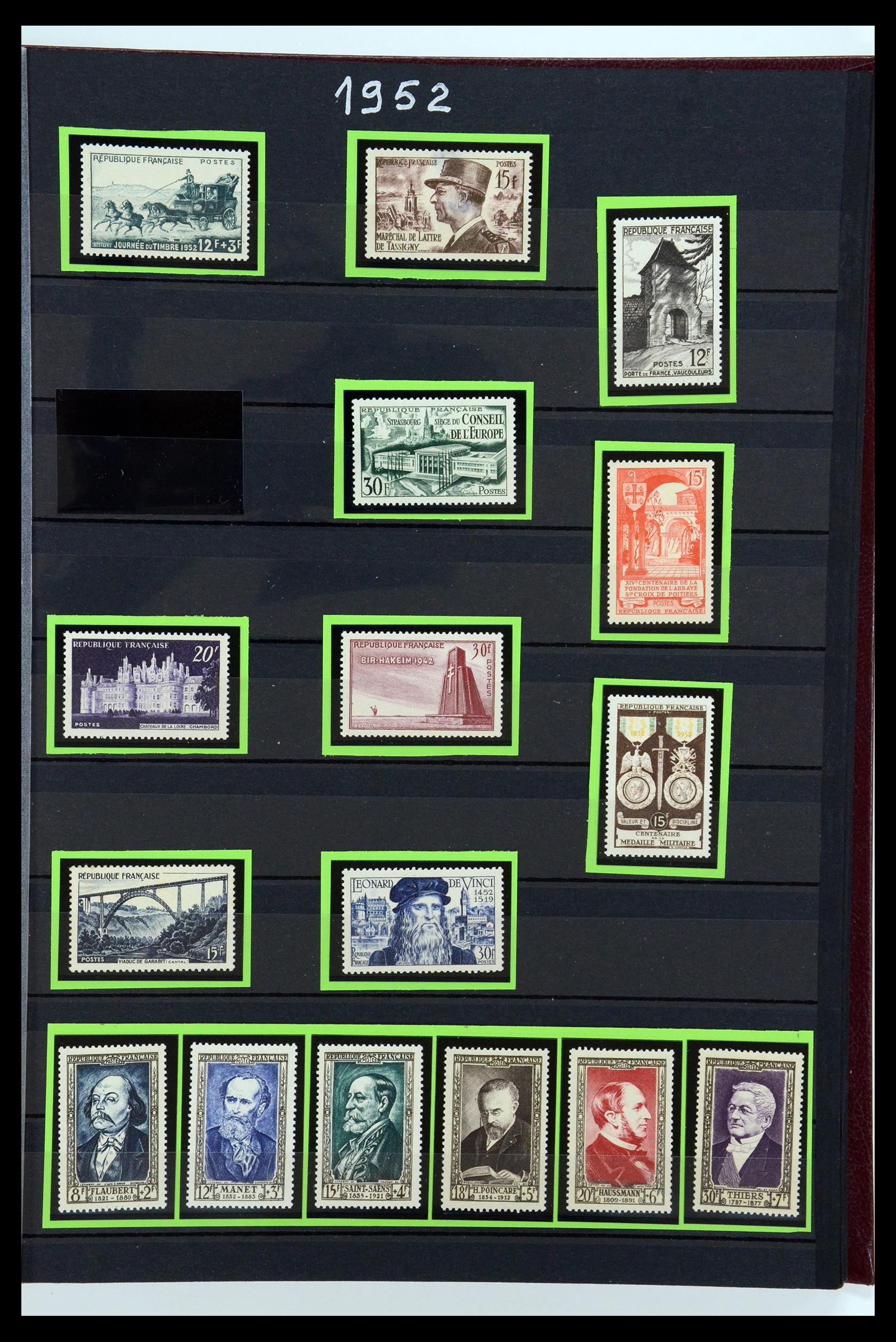 35988 043 - Postzegelverzameling 35988 Frankrijk 1853-1959.