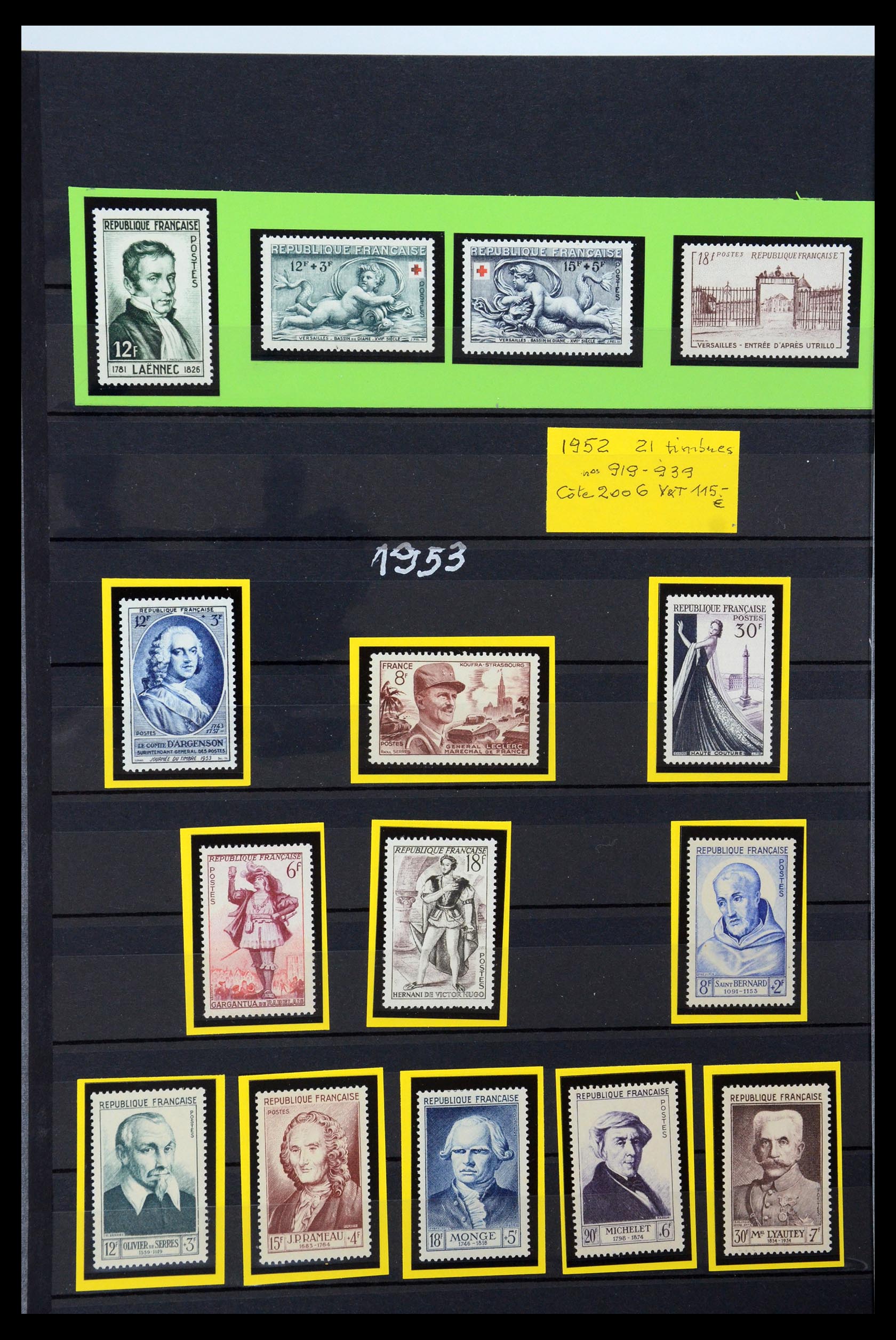 35988 045 - Postzegelverzameling 35988 Frankrijk 1853-1959.
