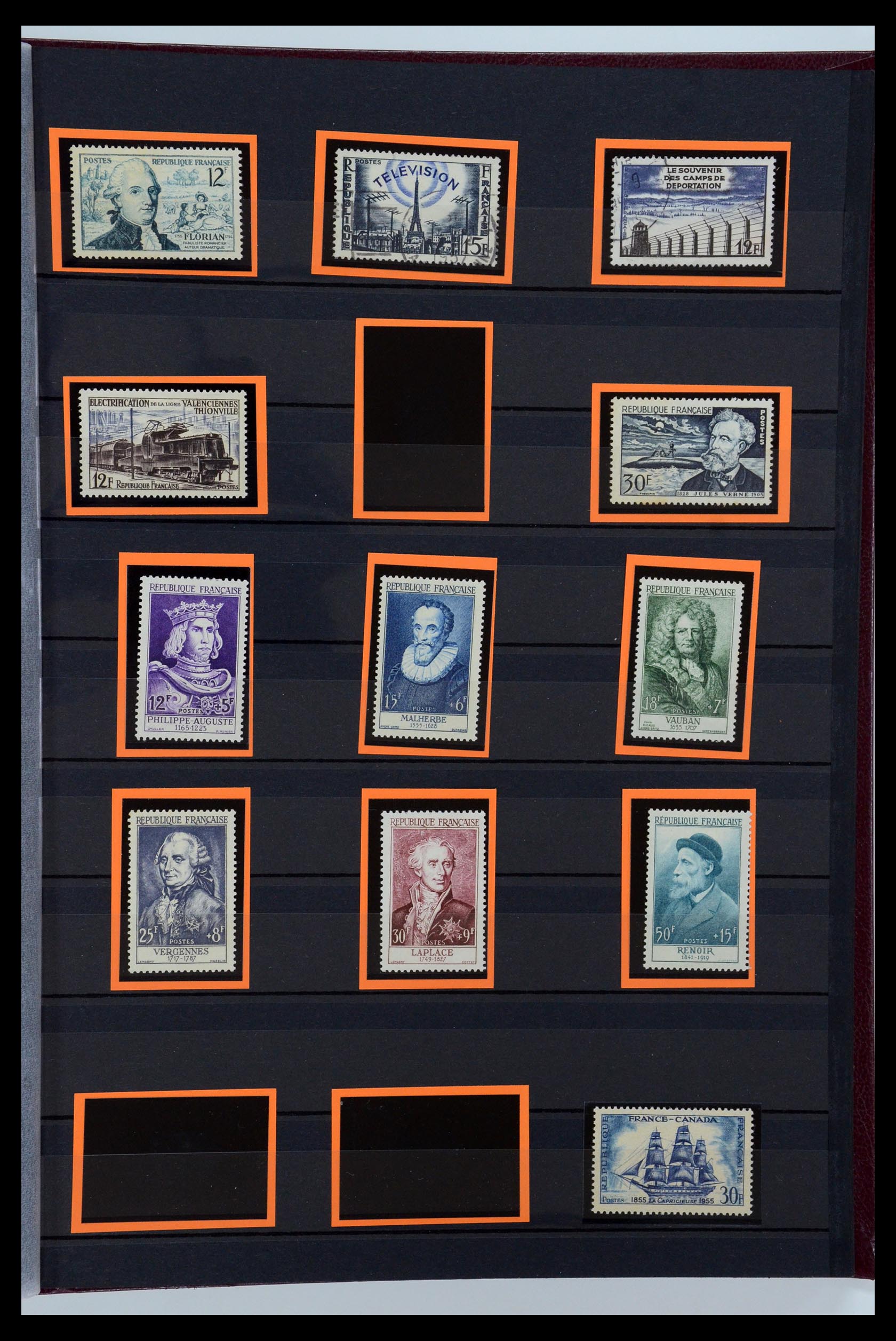 35988 049 - Postzegelverzameling 35988 Frankrijk 1853-1959.
