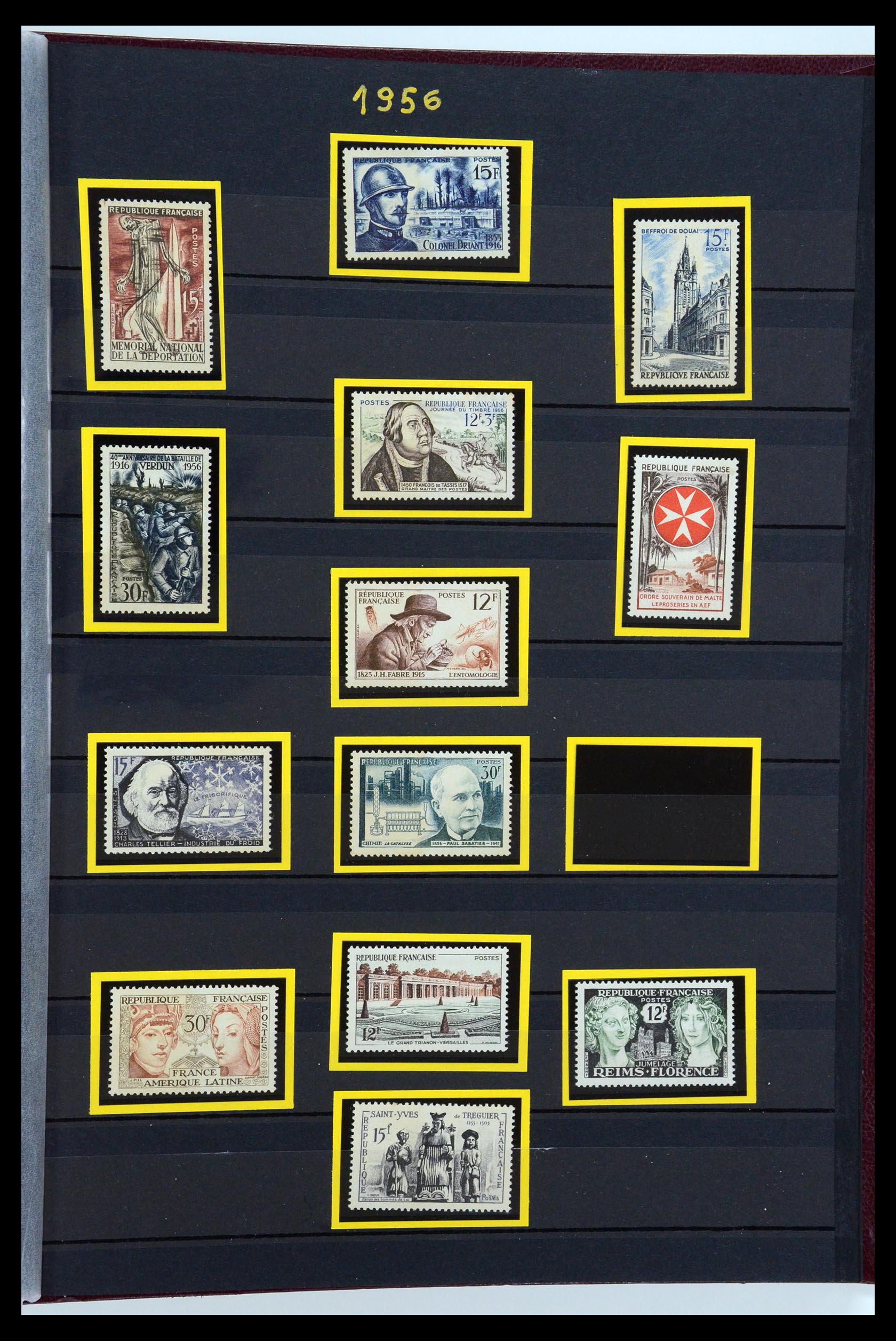 35988 052 - Postzegelverzameling 35988 Frankrijk 1853-1959.