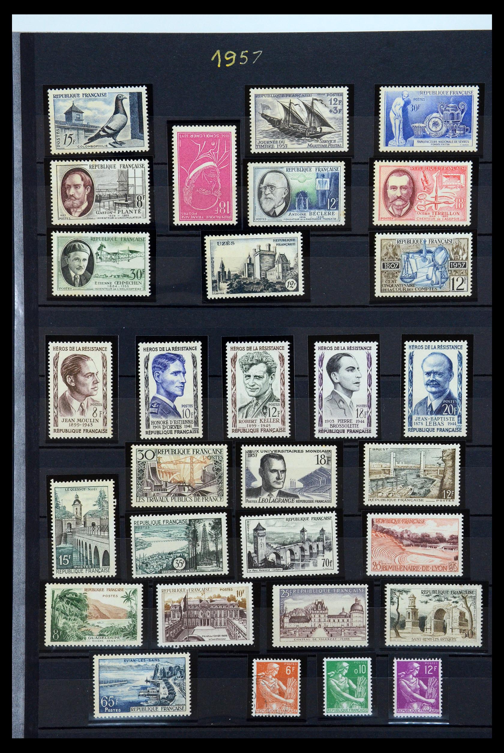 35988 055 - Postzegelverzameling 35988 Frankrijk 1853-1959.