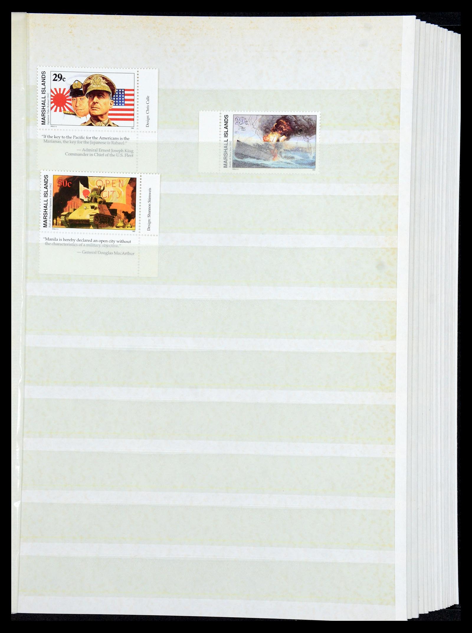 35991 029 - Postzegelverzameling 35991 Marshall eilanden 1984-1992.