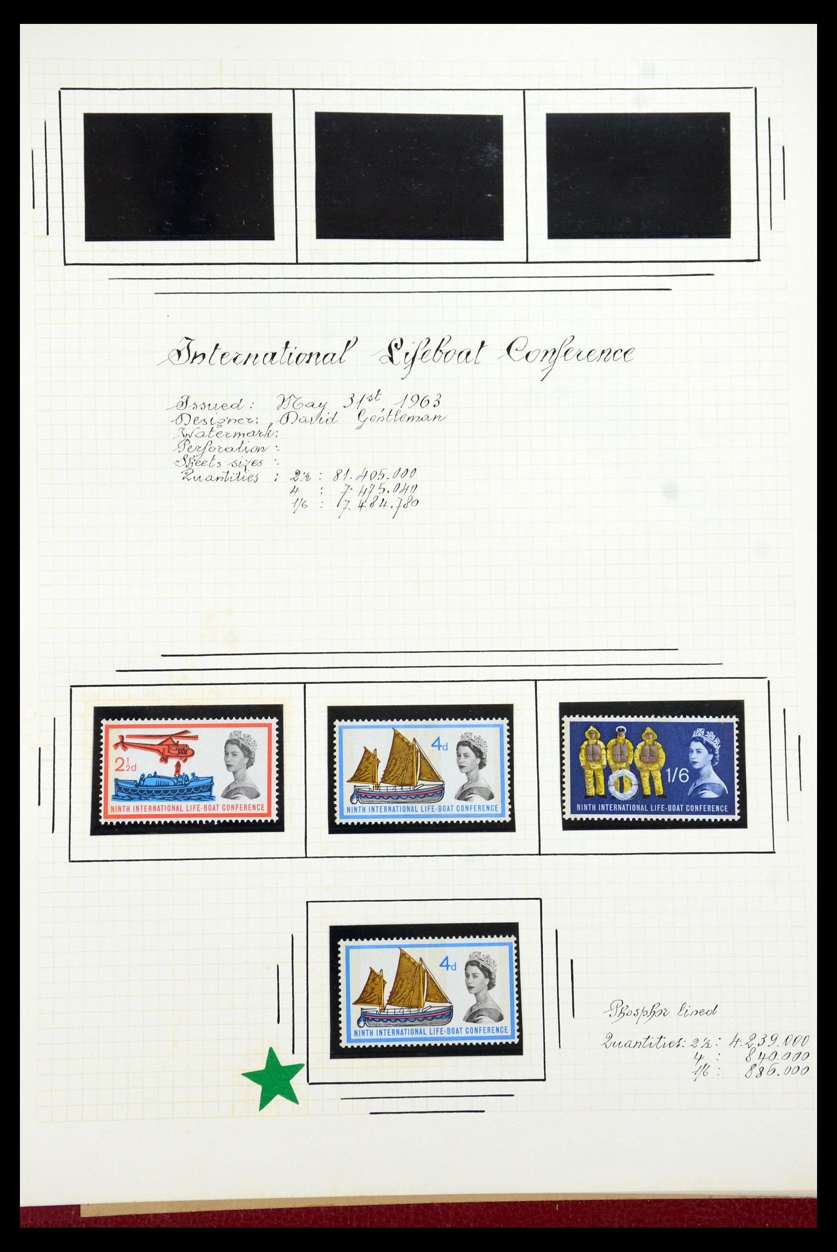 35993 009 - Postzegelverzameling 35993 Engeland 1953-1967.