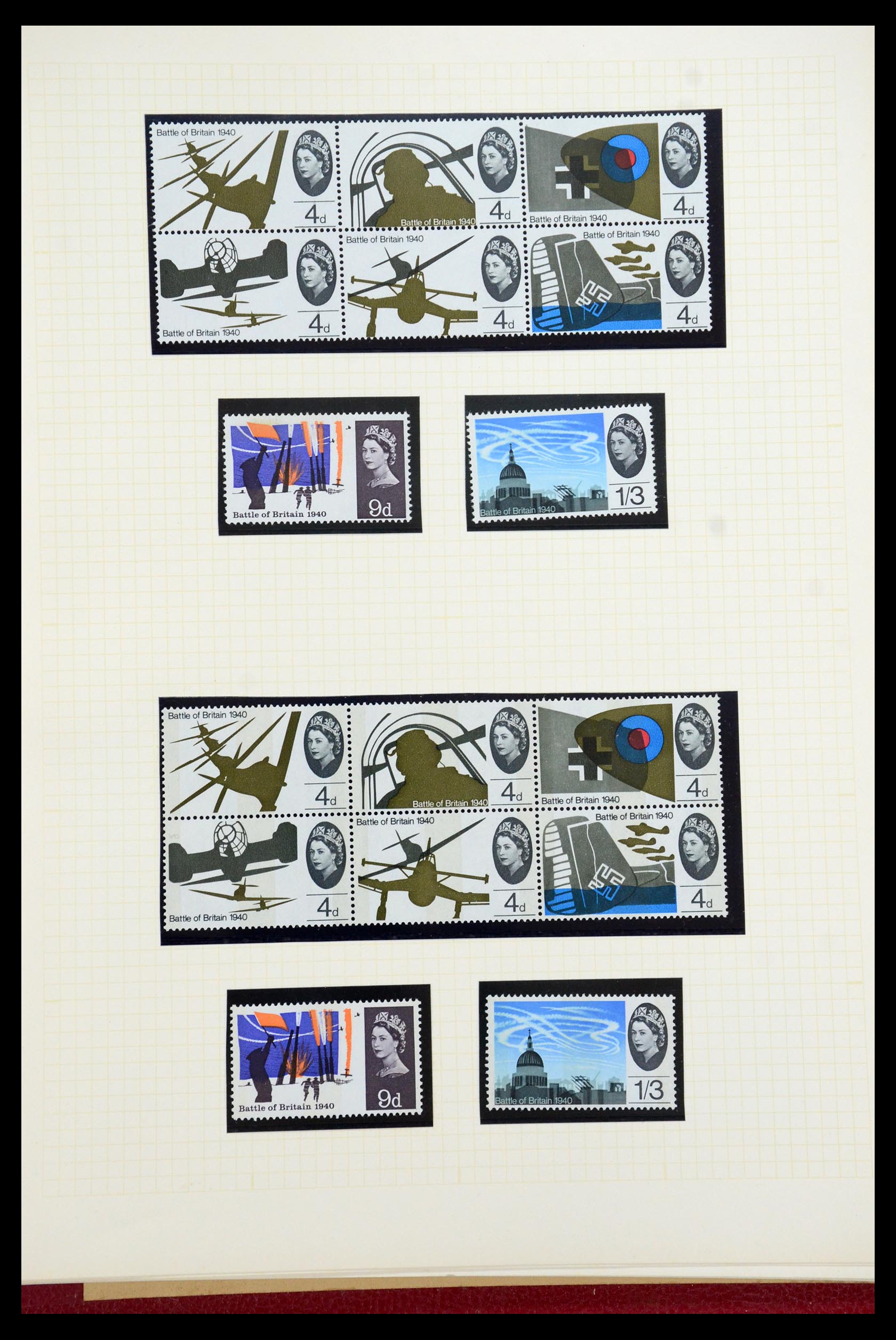 35993 019 - Postzegelverzameling 35993 Engeland 1953-1967.