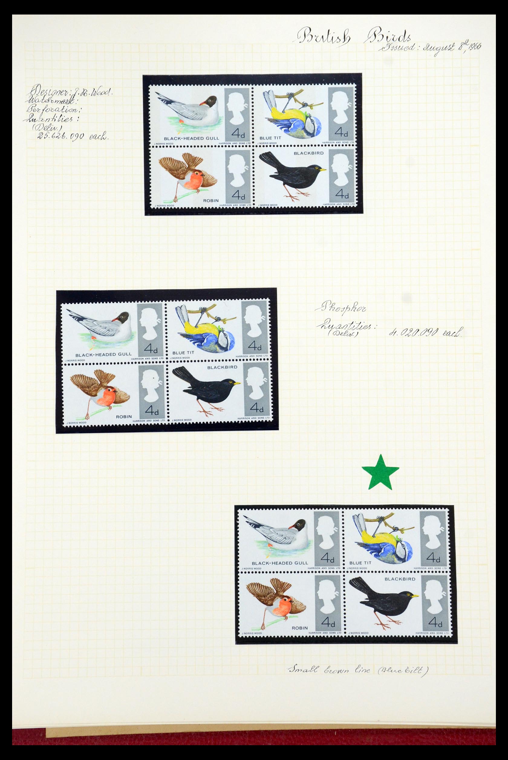 35993 030 - Postzegelverzameling 35993 Engeland 1953-1967.