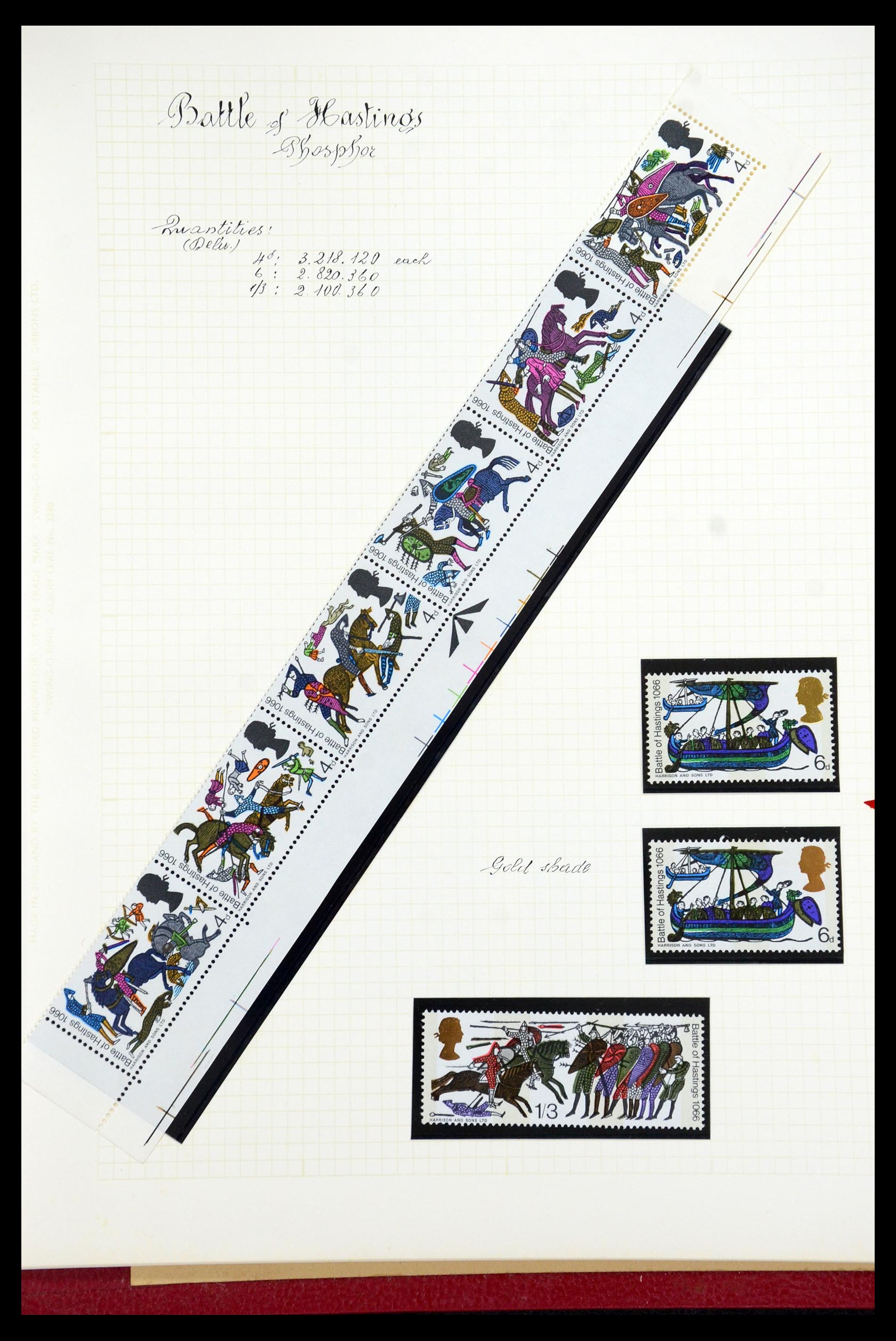 35993 034 - Postzegelverzameling 35993 Engeland 1953-1967.