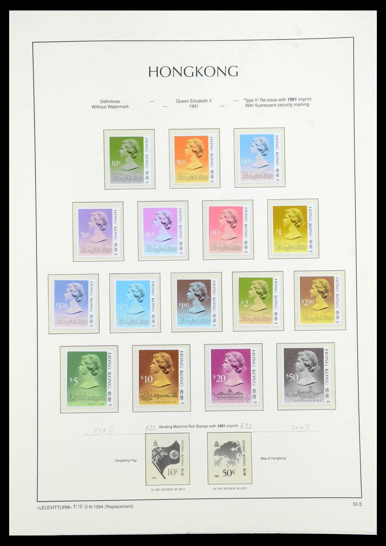35997 036 - Stamp collection 35997 Hong Kong 1949-1996.