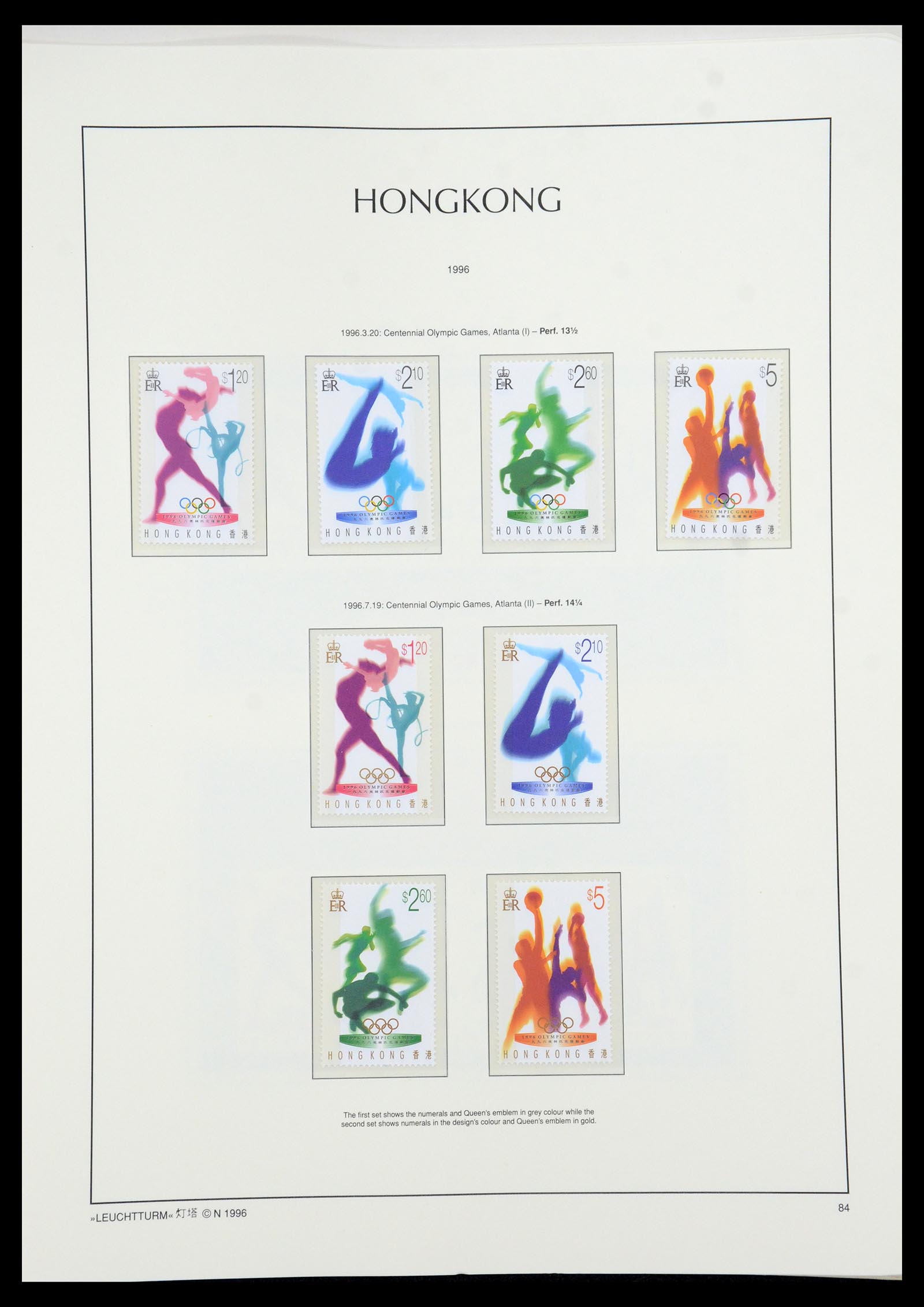 35997 081 - Postzegelverzameling 35997 Hongkong 1949-1996.