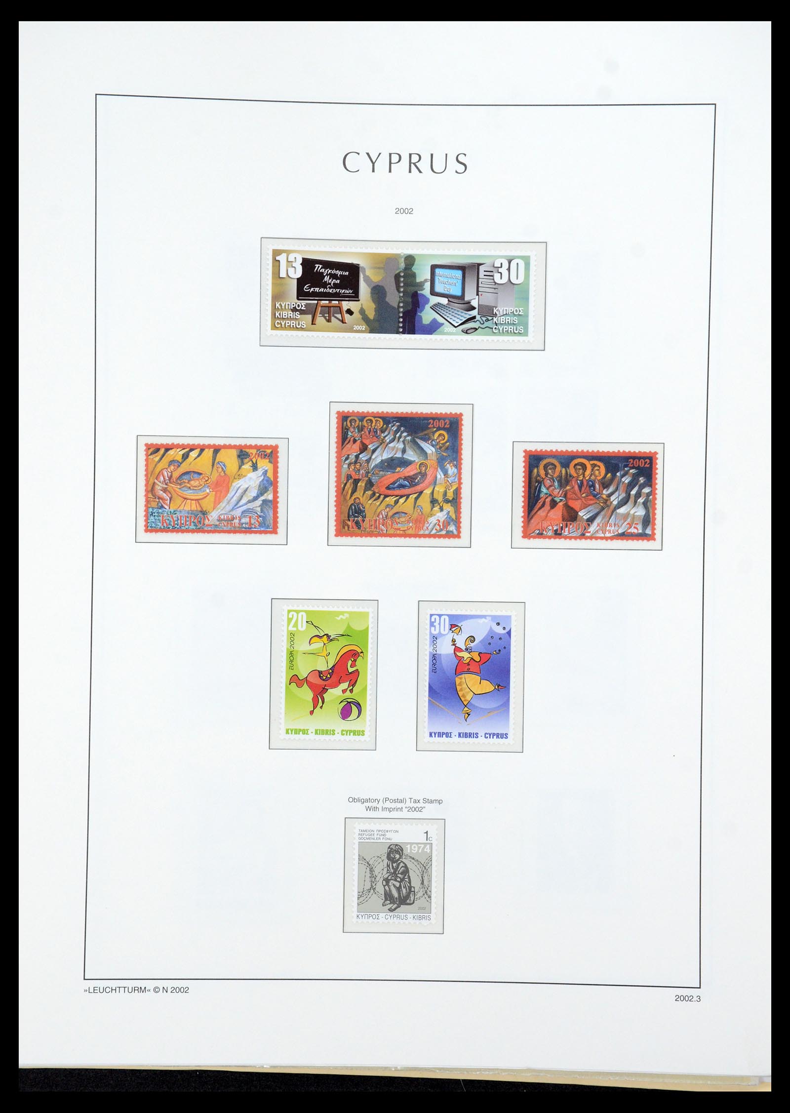 35998 099 - Postzegelverzameling 35998 Cyprus 1935-2004.