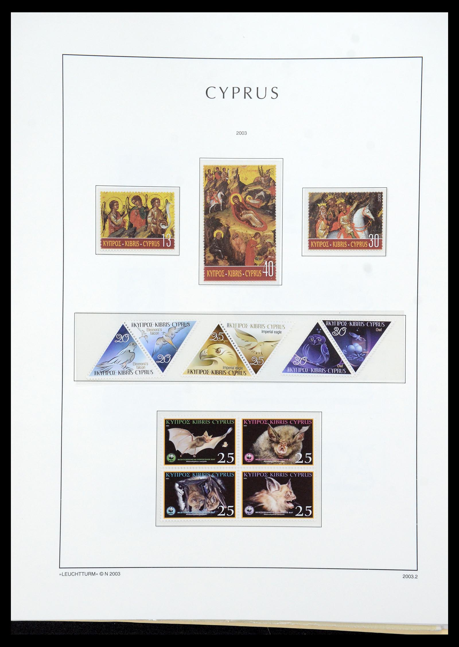 35998 101 - Postzegelverzameling 35998 Cyprus 1935-2004.