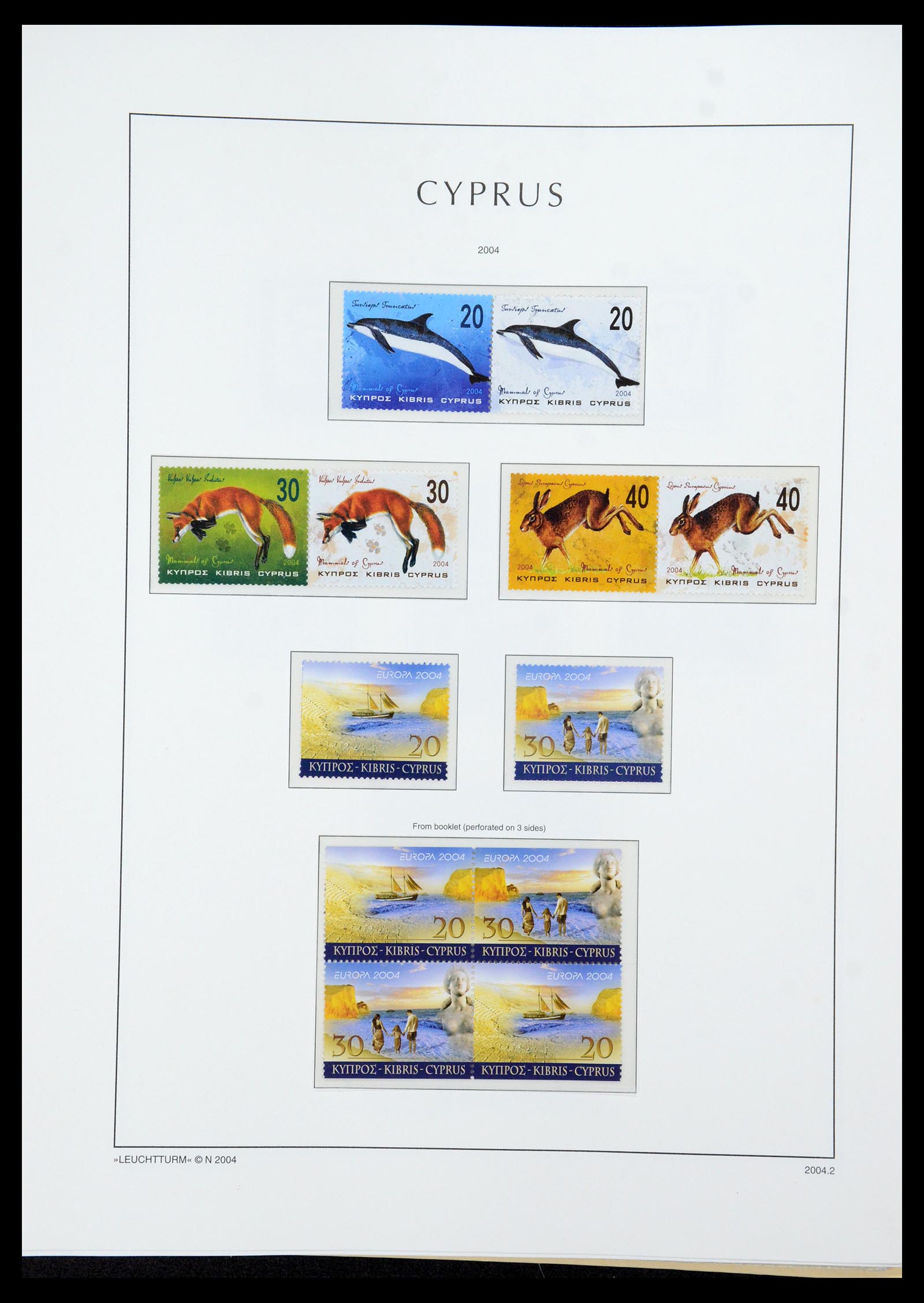 35998 103 - Postzegelverzameling 35998 Cyprus 1935-2004.