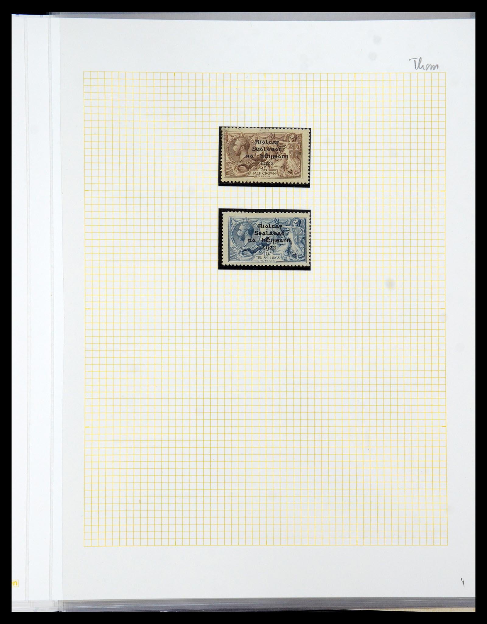 36000 004 - Postzegelverzameling 36000 Ierland seahorses 1922-1935.