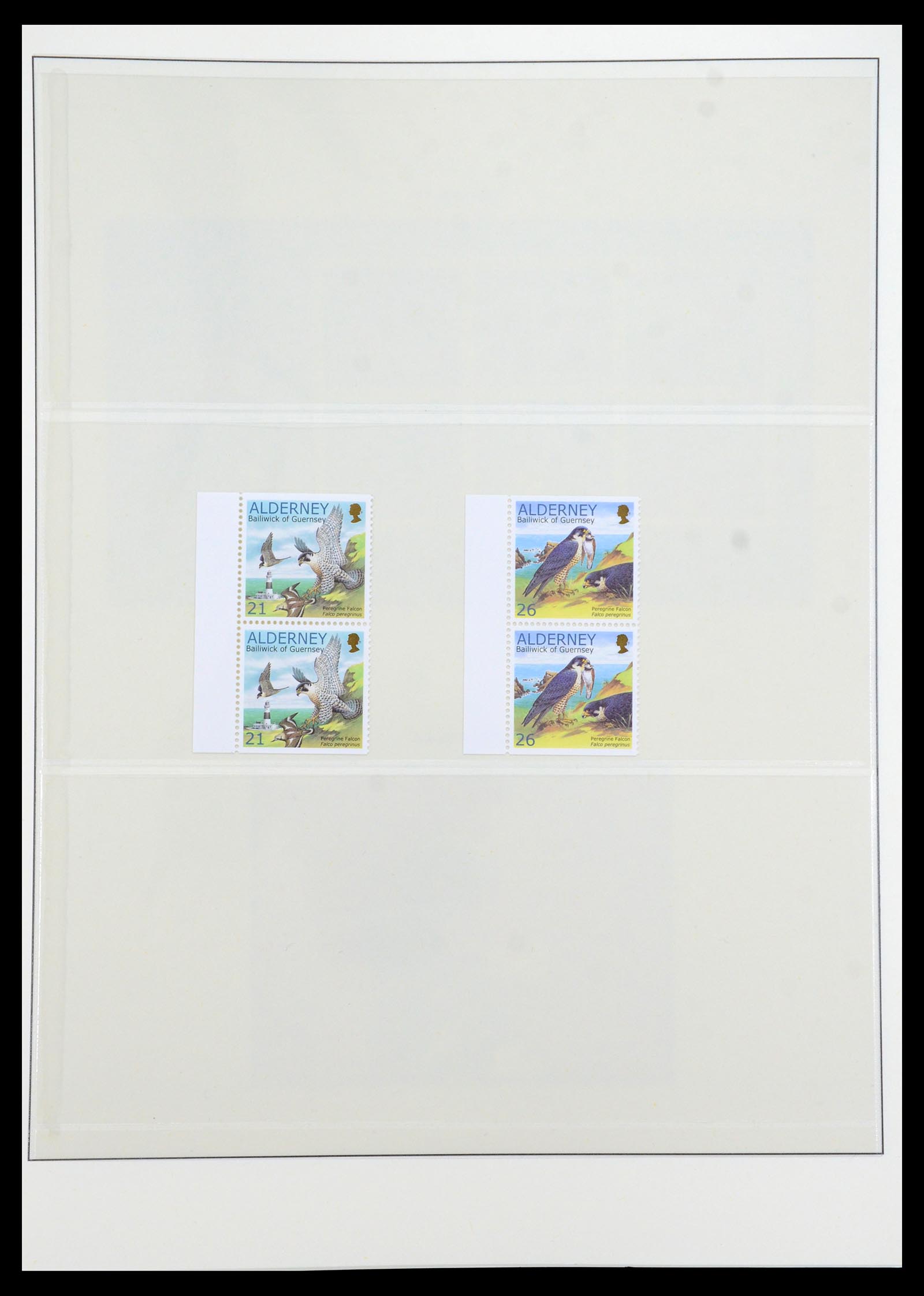 36001 018 - Stamp collection 36001 Alderney 1983-2008.