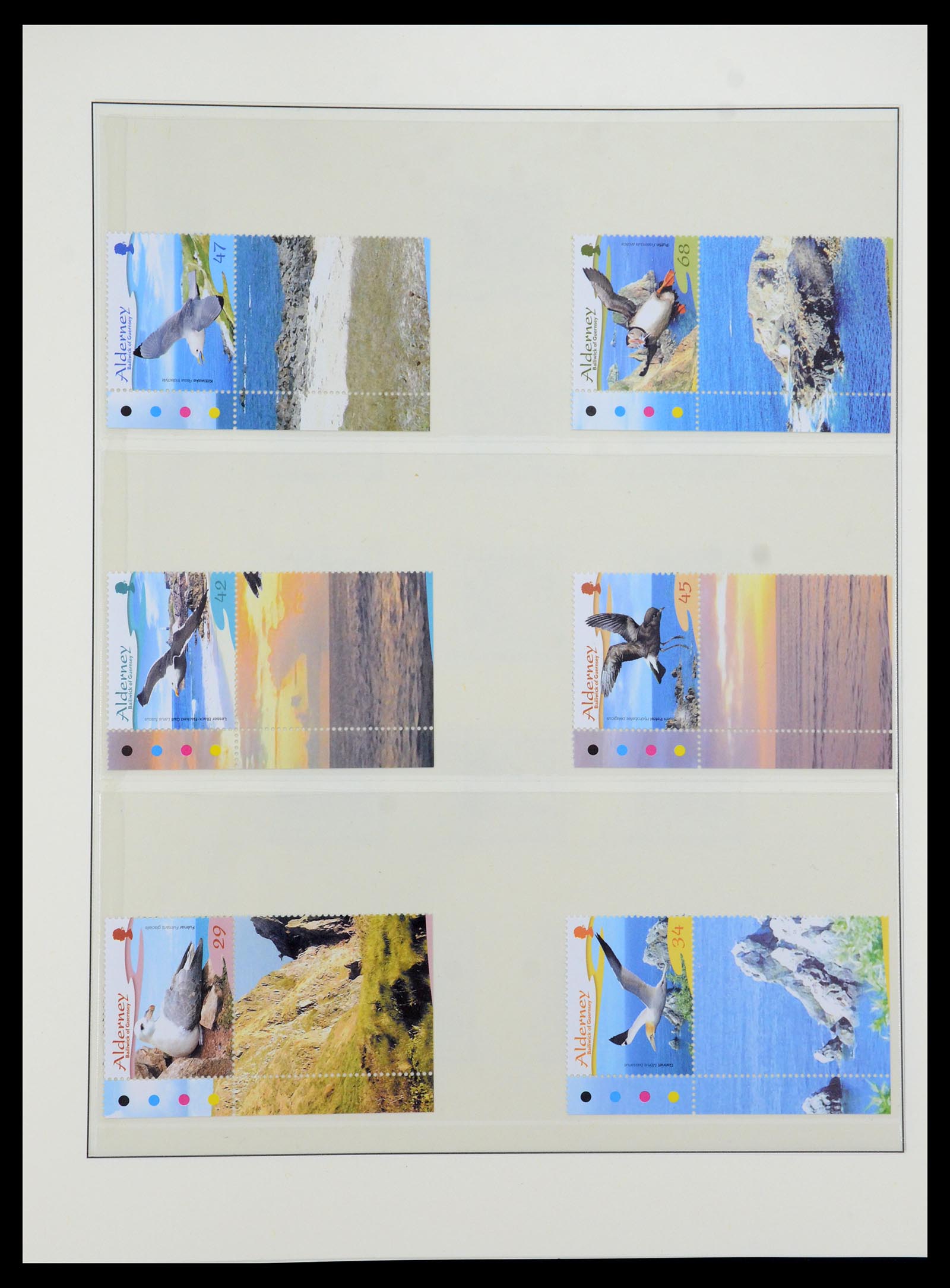 36001 033 - Postzegelverzameling 36001 Alderney 1983-2008.