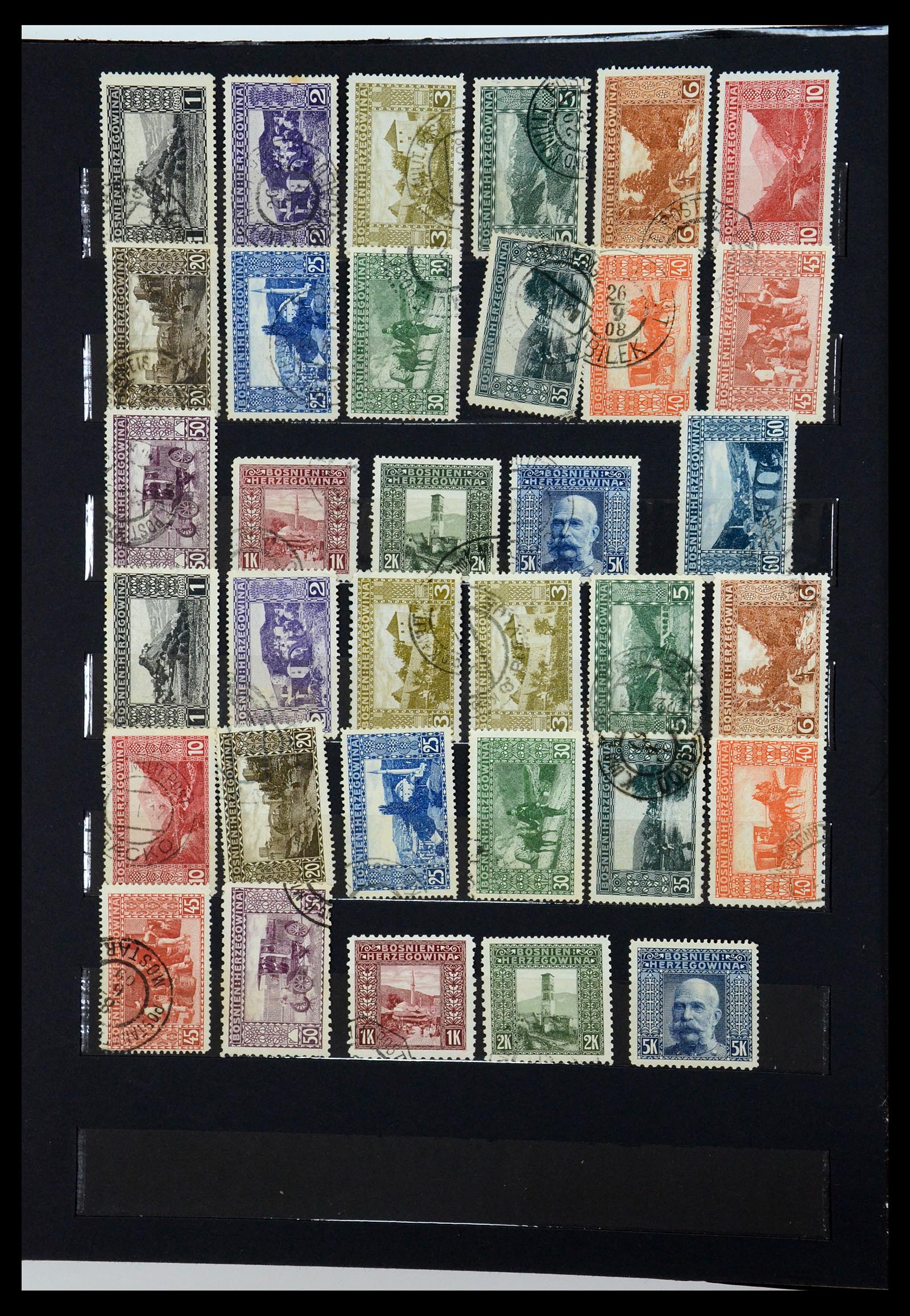 36002 004 - Postzegelverzameling 36002 Oostenrijk en gebieden 1858-1958.
