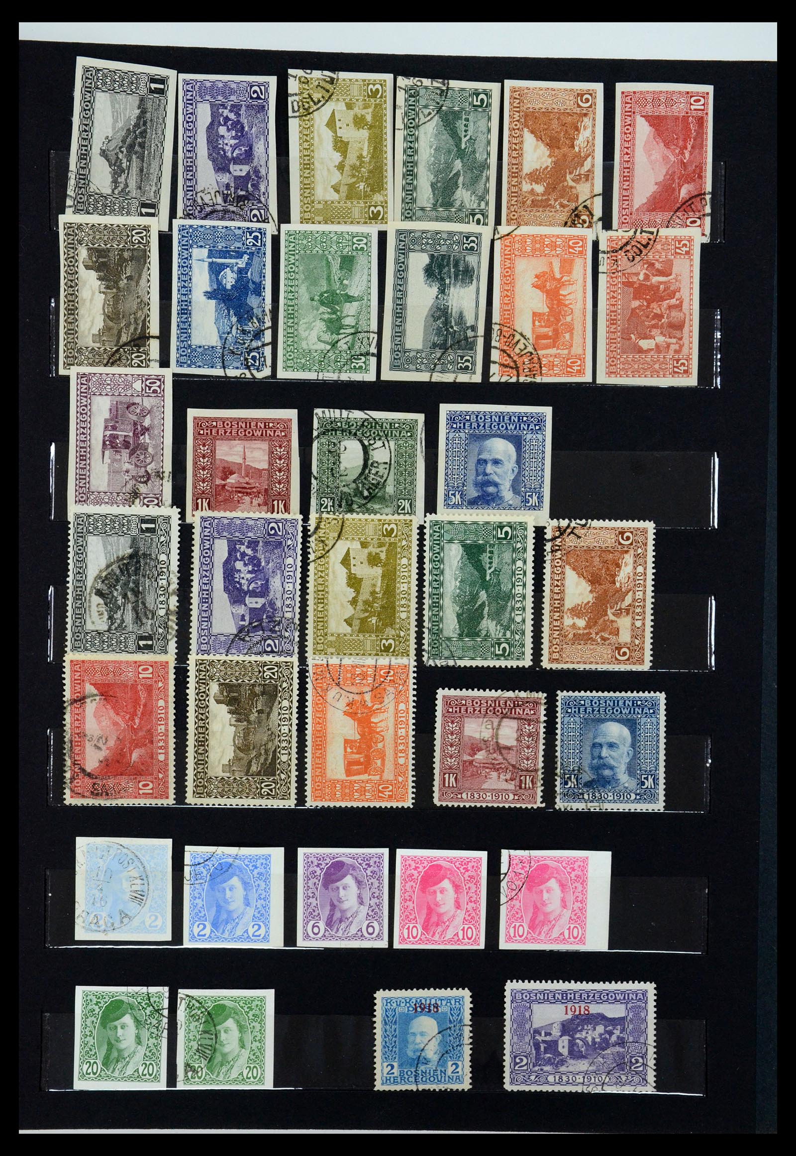 36002 005 - Postzegelverzameling 36002 Oostenrijk en gebieden 1858-1958.