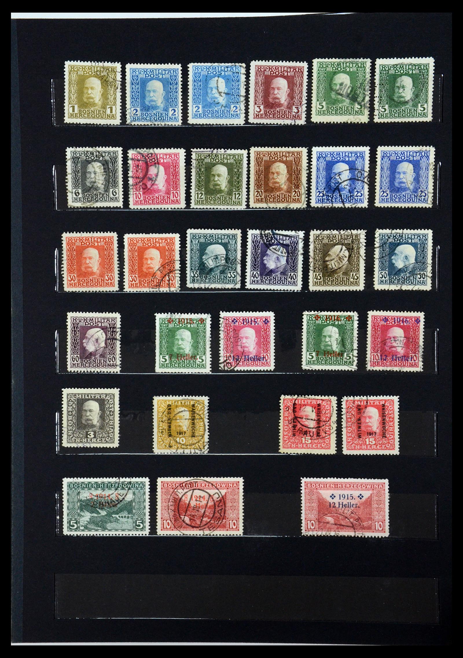 36002 006 - Postzegelverzameling 36002 Oostenrijk en gebieden 1858-1958.