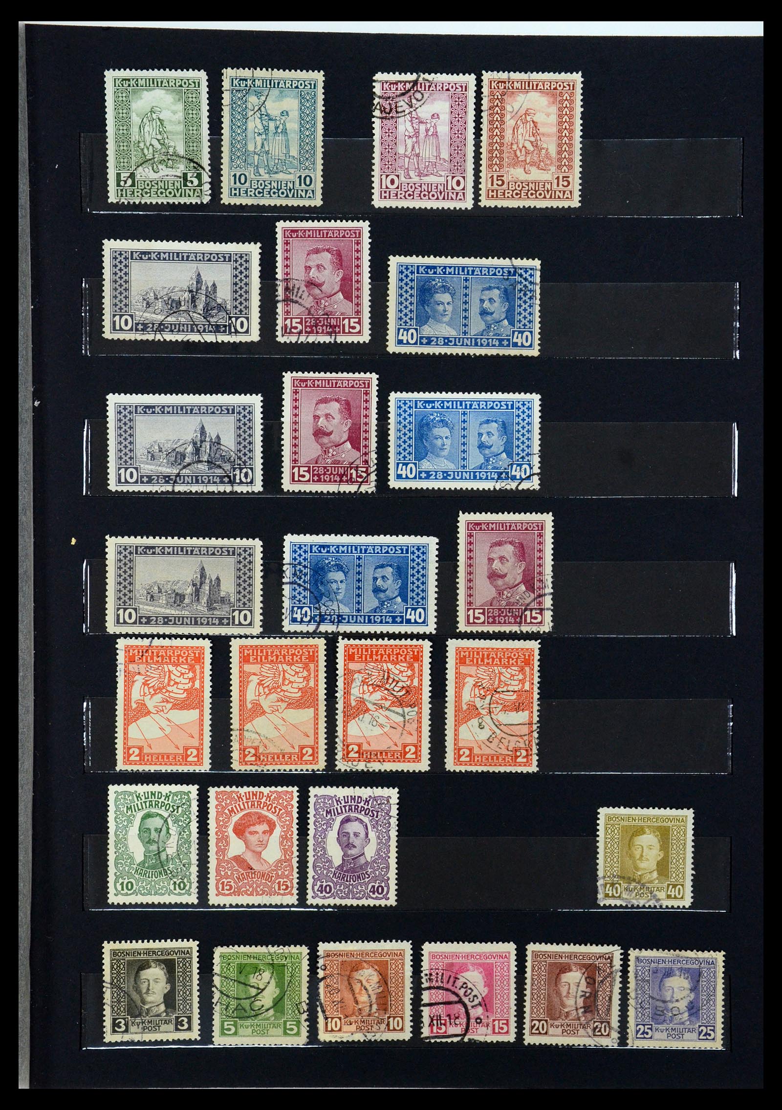 36002 007 - Postzegelverzameling 36002 Oostenrijk en gebieden 1858-1958.
