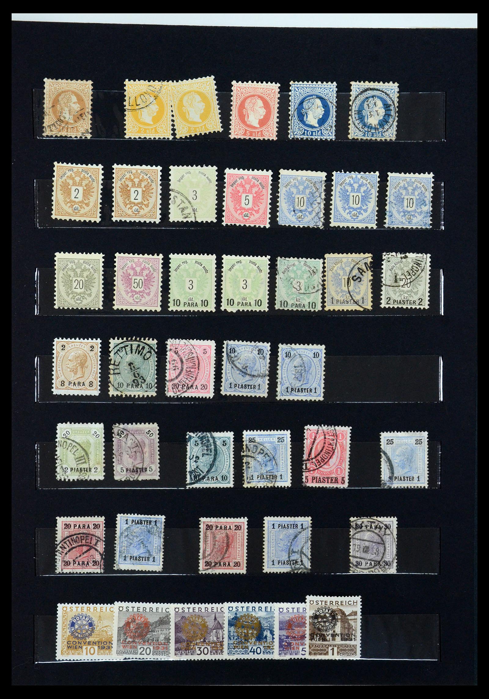 36002 009 - Postzegelverzameling 36002 Oostenrijk en gebieden 1858-1958.