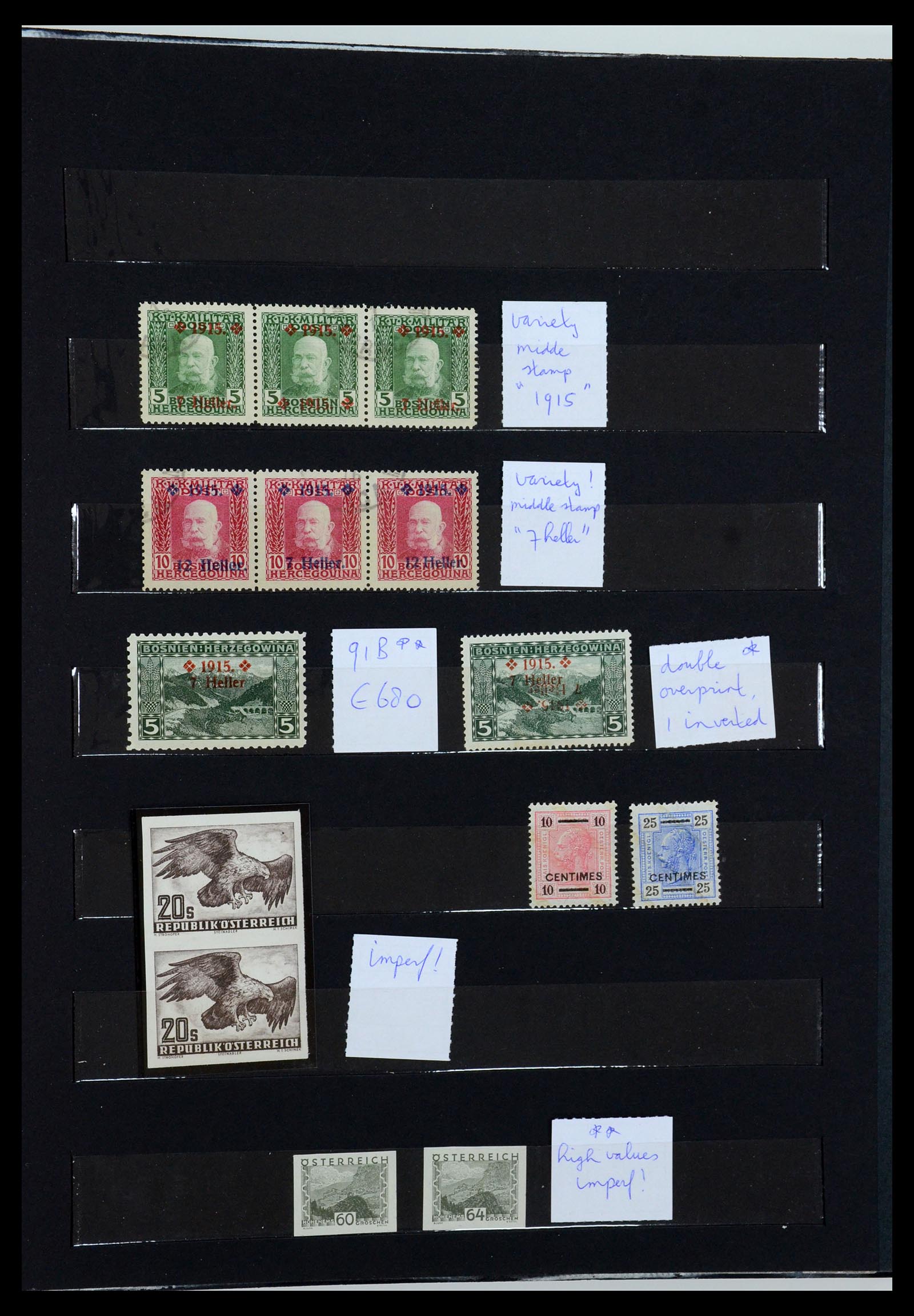 36002 018 - Postzegelverzameling 36002 Oostenrijk en gebieden 1858-1958.