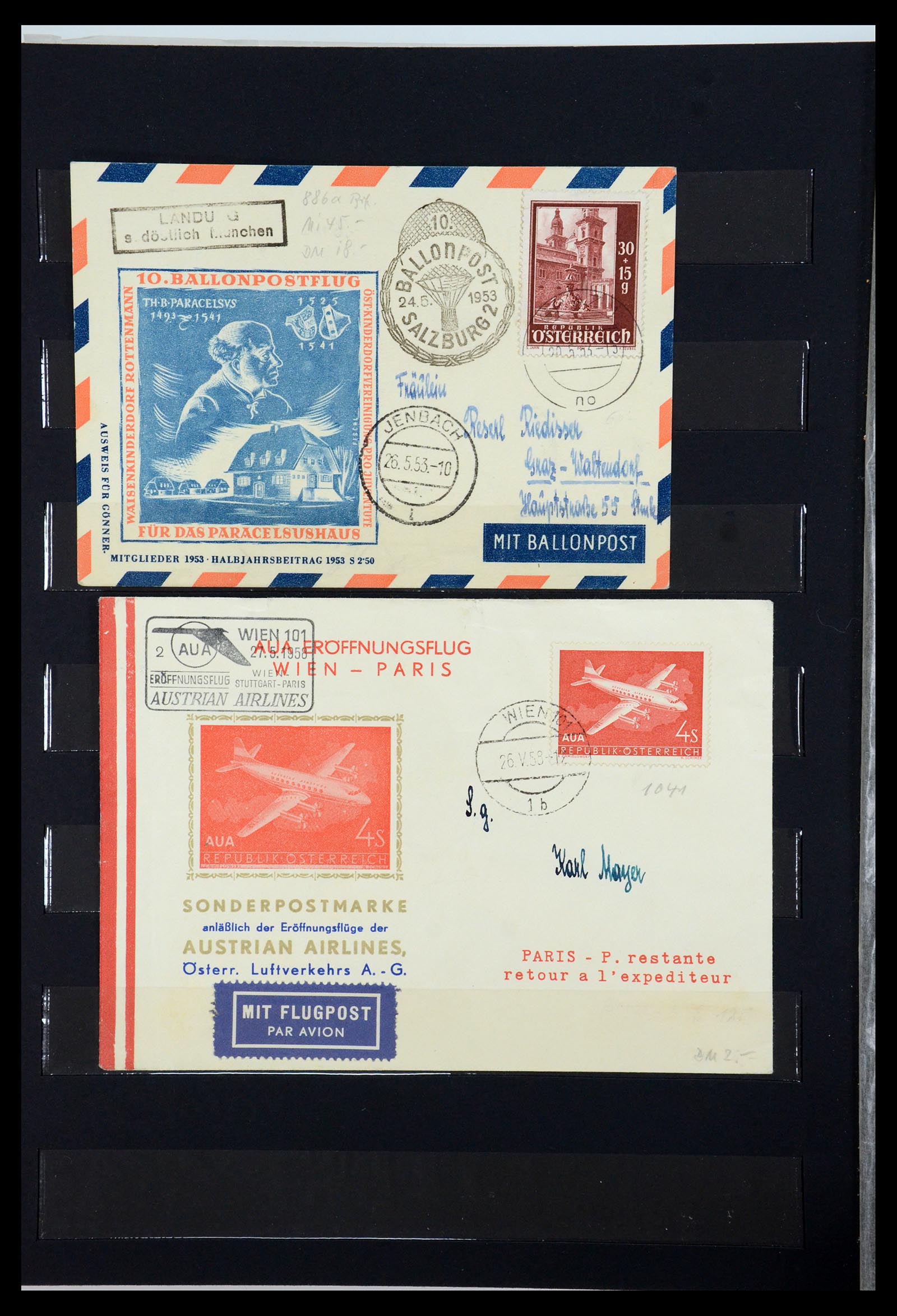 36002 019 - Postzegelverzameling 36002 Oostenrijk en gebieden 1858-1958.