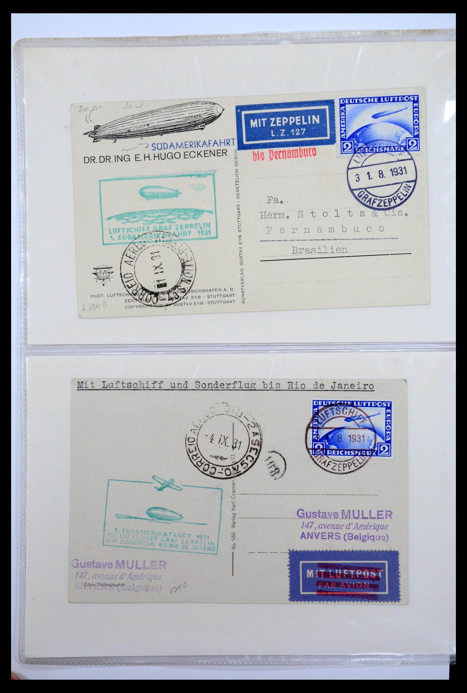 36009 010 - Stamp collection 36009 Airmail stamps and covers 1920-1940.