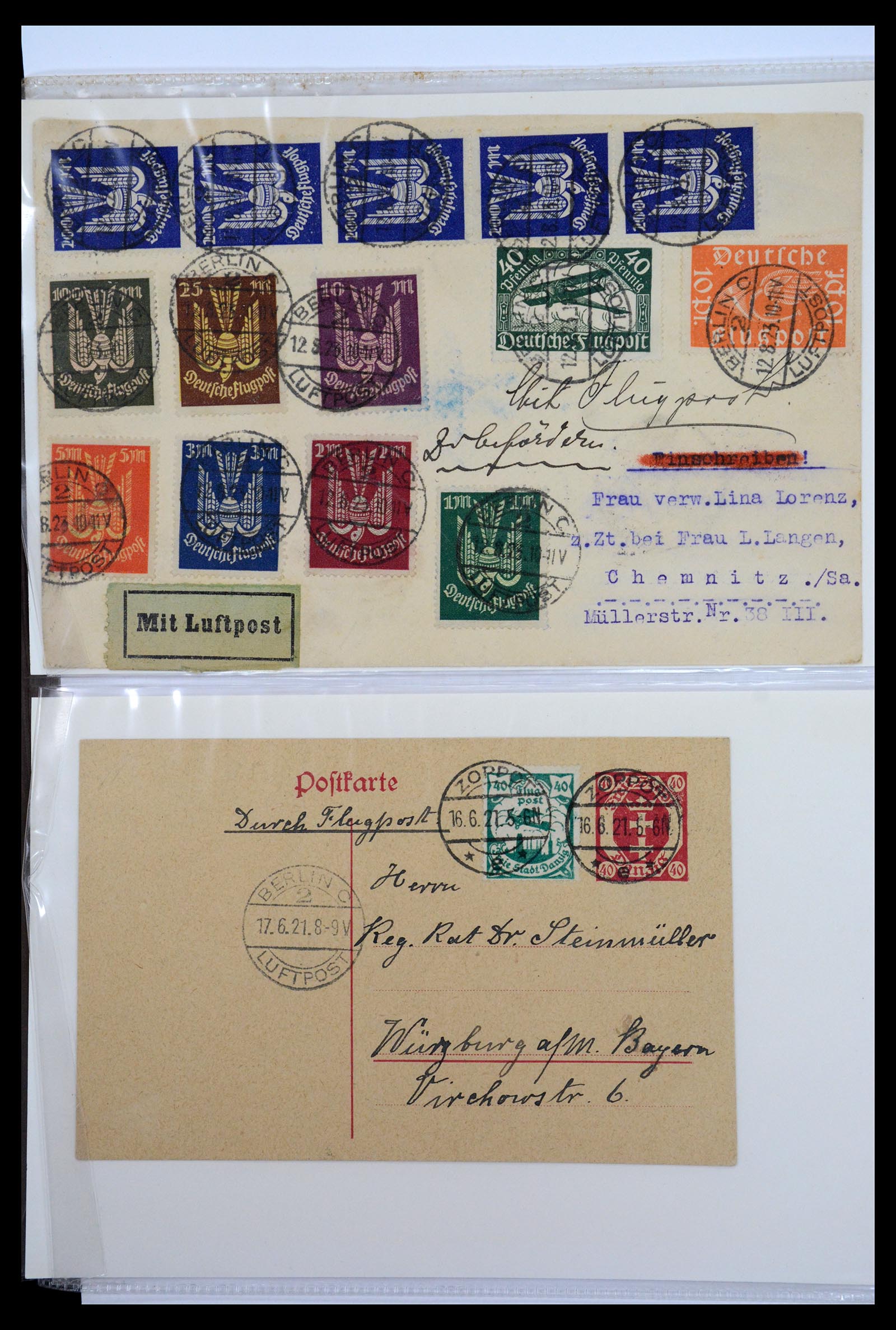 36009 019 - Stamp collection 36009 Airmail stamps and covers 1920-1940.