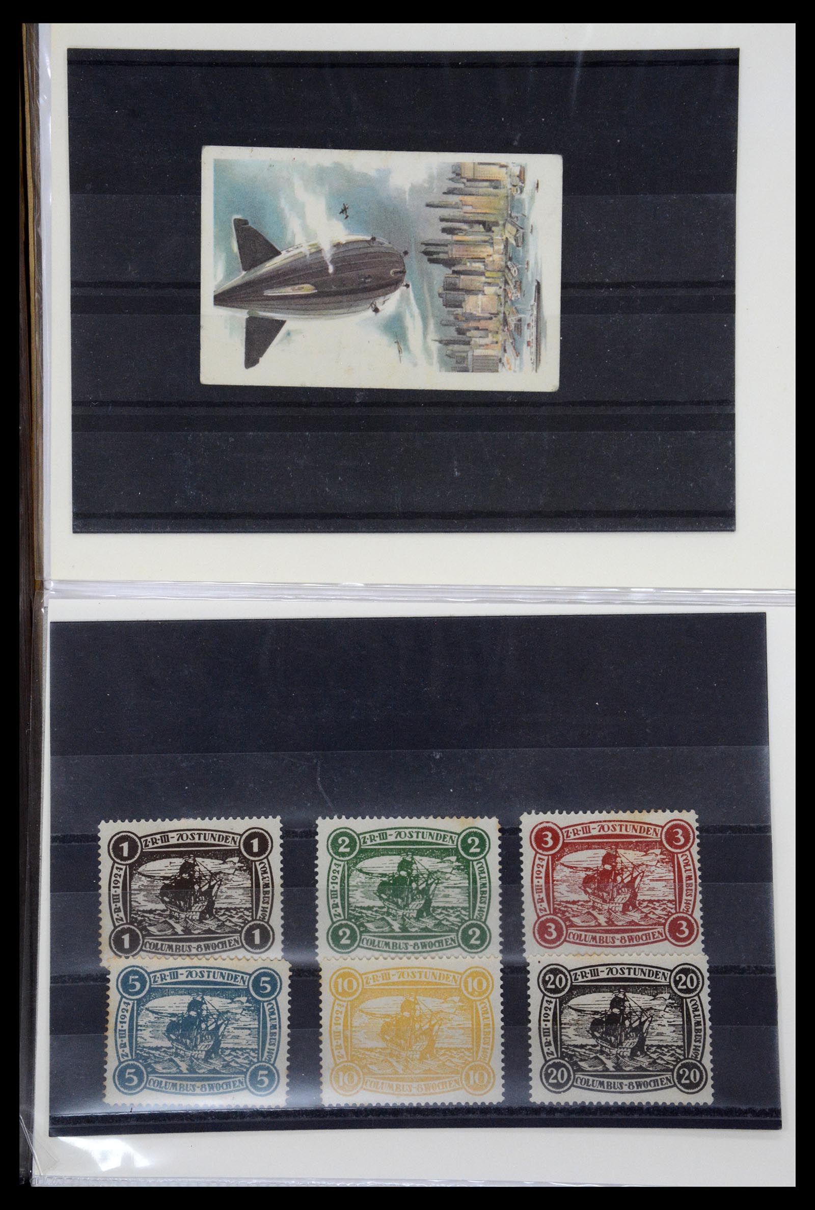 36009 025 - Postzegelverzameling 36009 Luchtpost zegels en brieven 1920-1940.