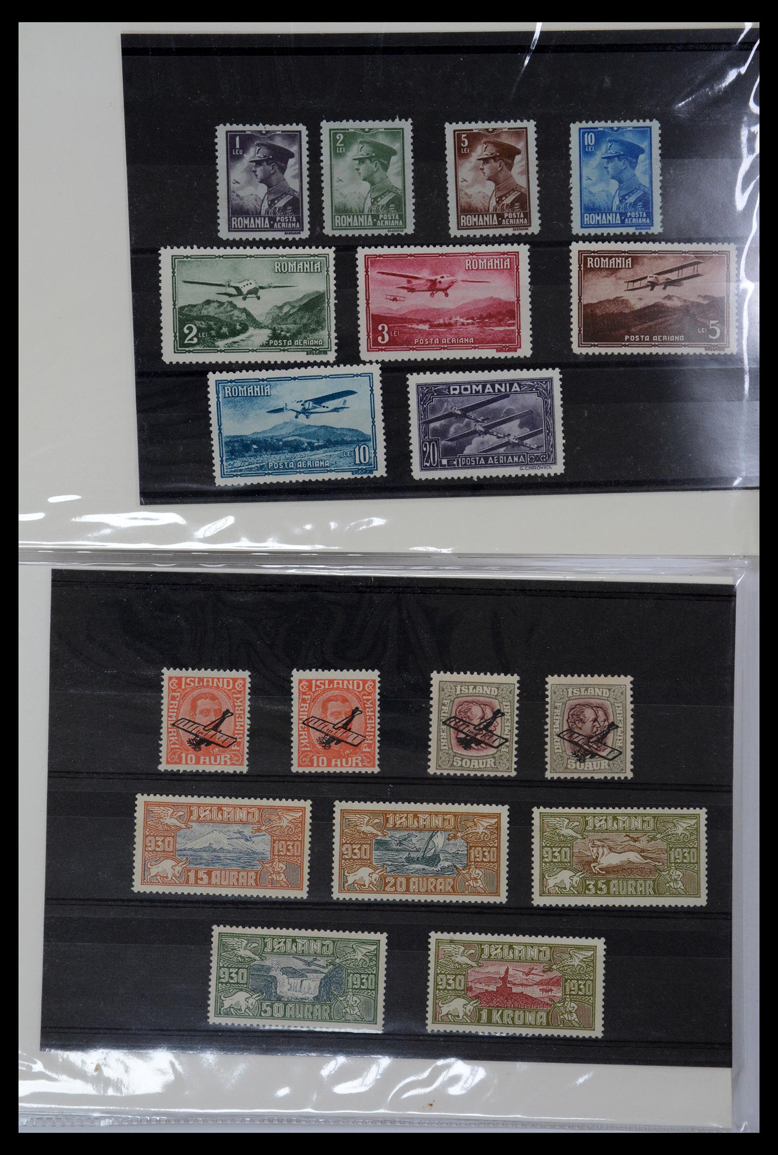 36009 026 - Postzegelverzameling 36009 Luchtpost zegels en brieven 1920-1940.