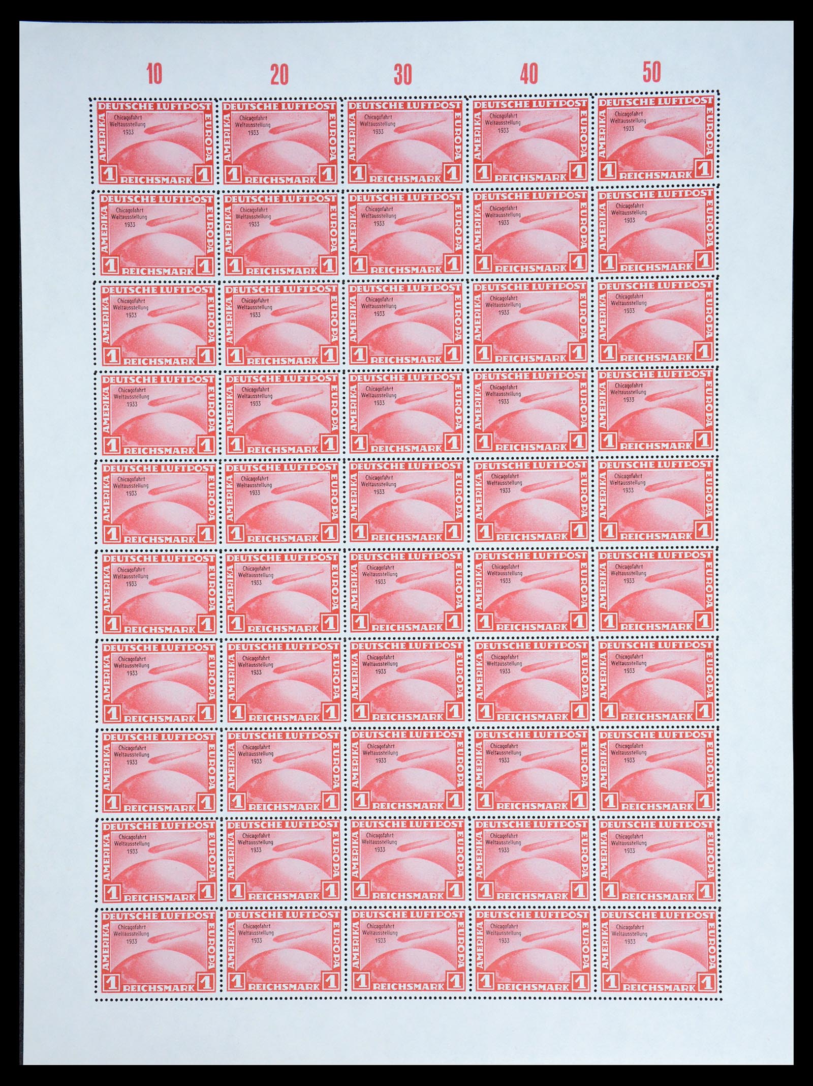 36009 034 - Postzegelverzameling 36009 Luchtpost zegels en brieven 1920-1940.