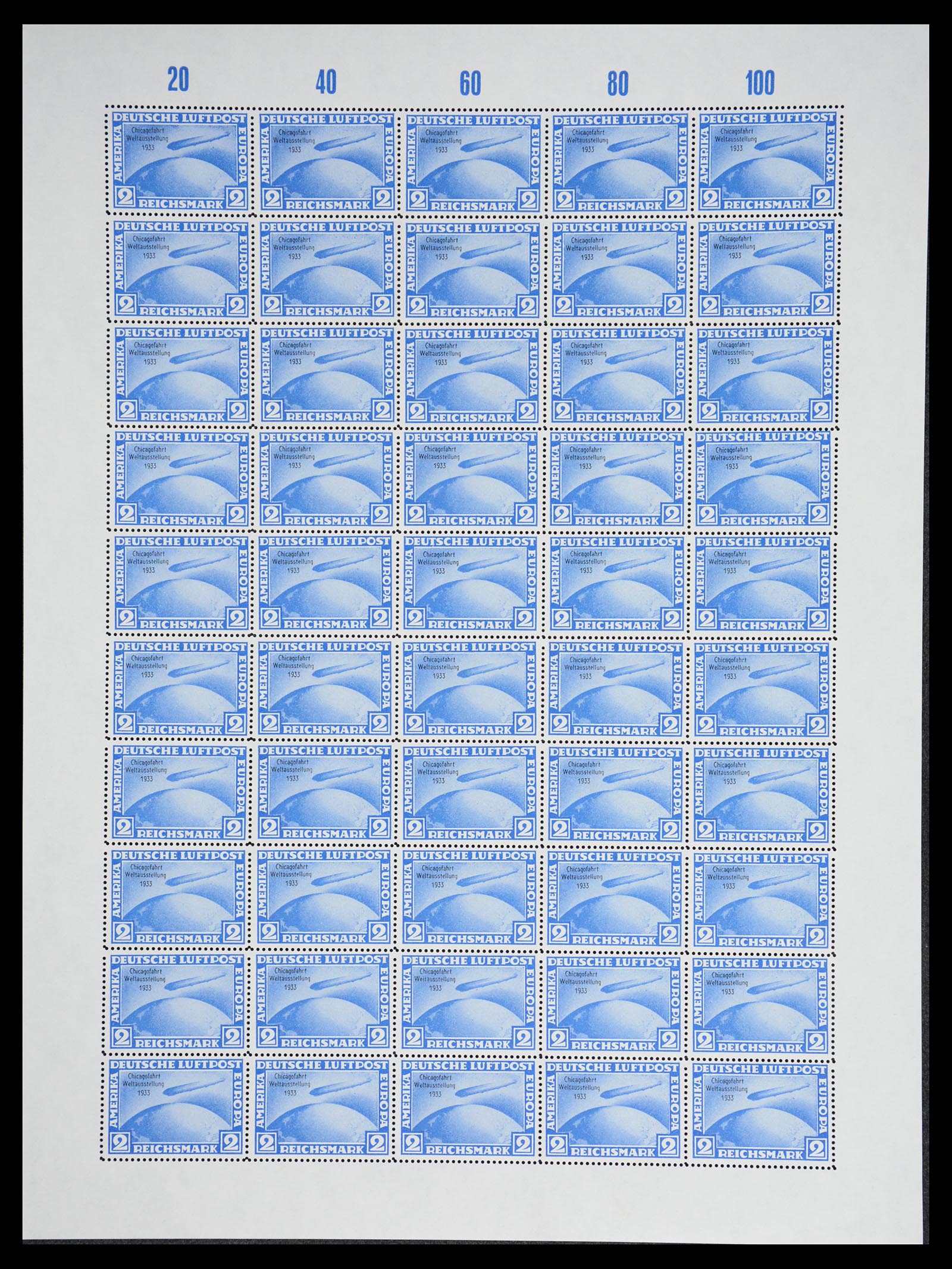 36009 037 - Postzegelverzameling 36009 Luchtpost zegels en brieven 1920-1940.