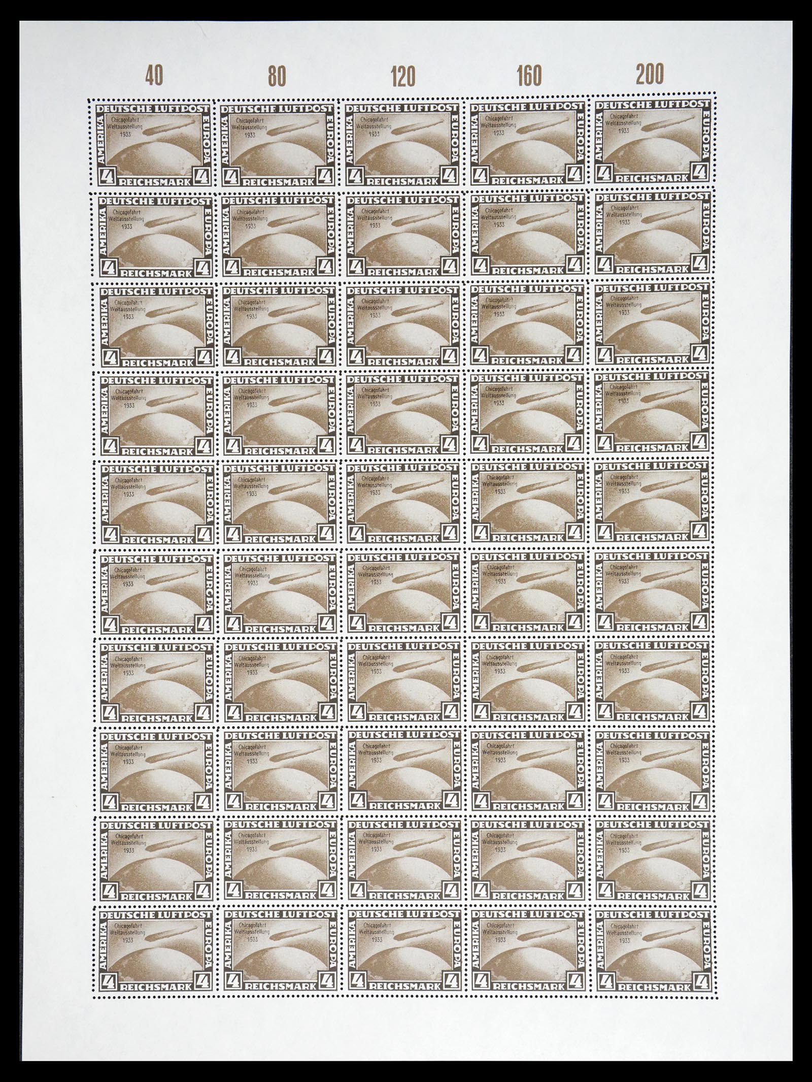 36009 038 - Postzegelverzameling 36009 Luchtpost zegels en brieven 1920-1940.